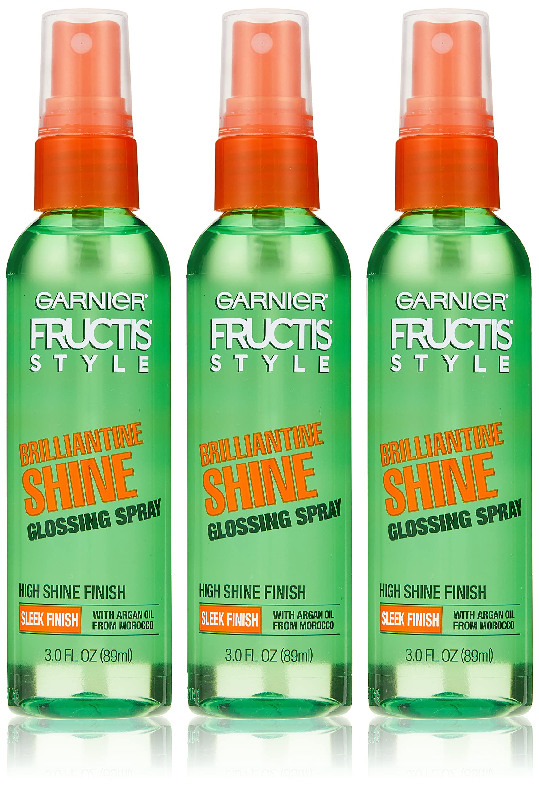 Garnier Fructis Style Brilliantine Shine Glossing Spray 3 Oz (Pack of 3)