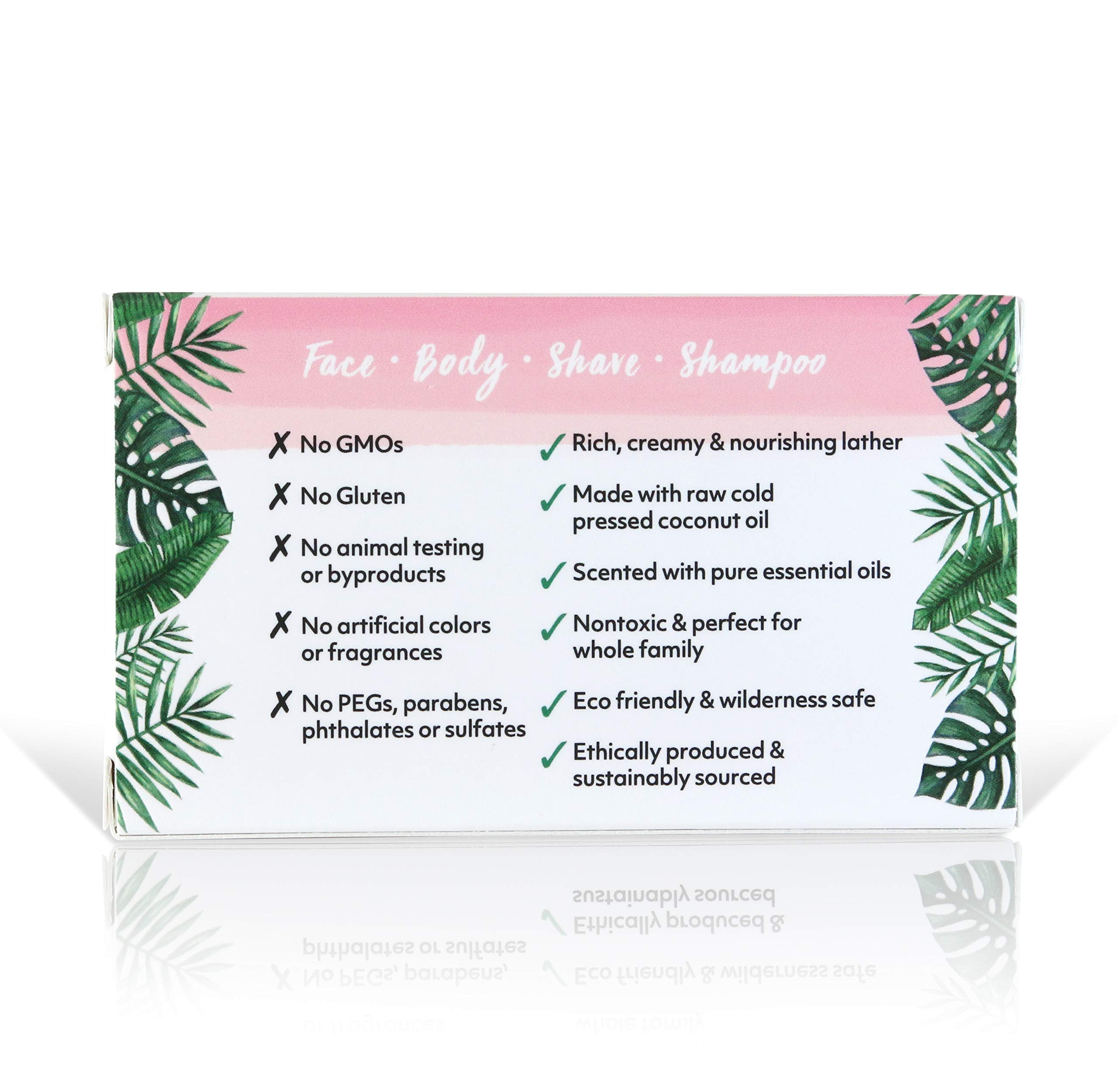 Coco Fiji Soap Bar For Face And Body Infused With Organic Coconut Oil, Tuberose, Essential Oil, Natural Soap For Moisturizing &