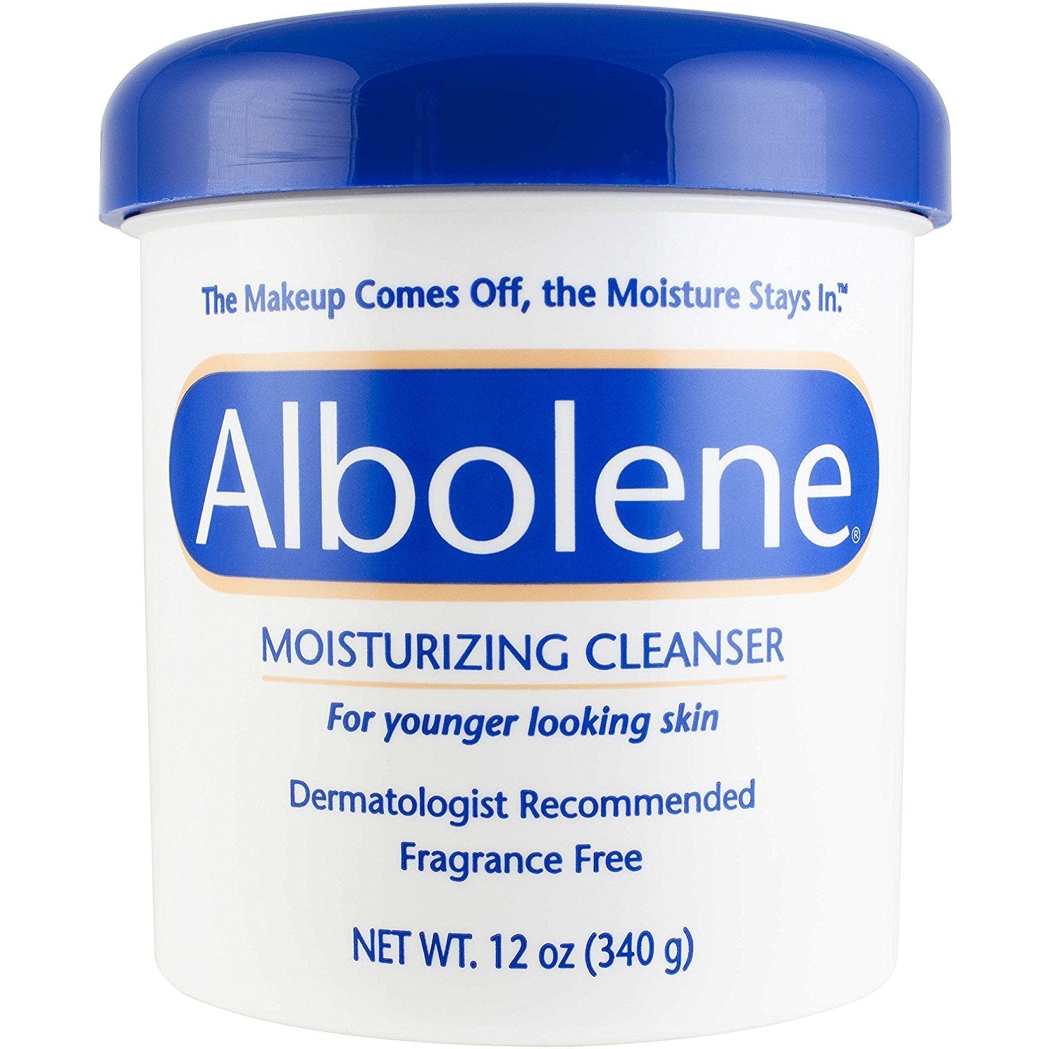Albolene Moisturizing Cleanser Fragrance Free 12 oz (Pack of 5)