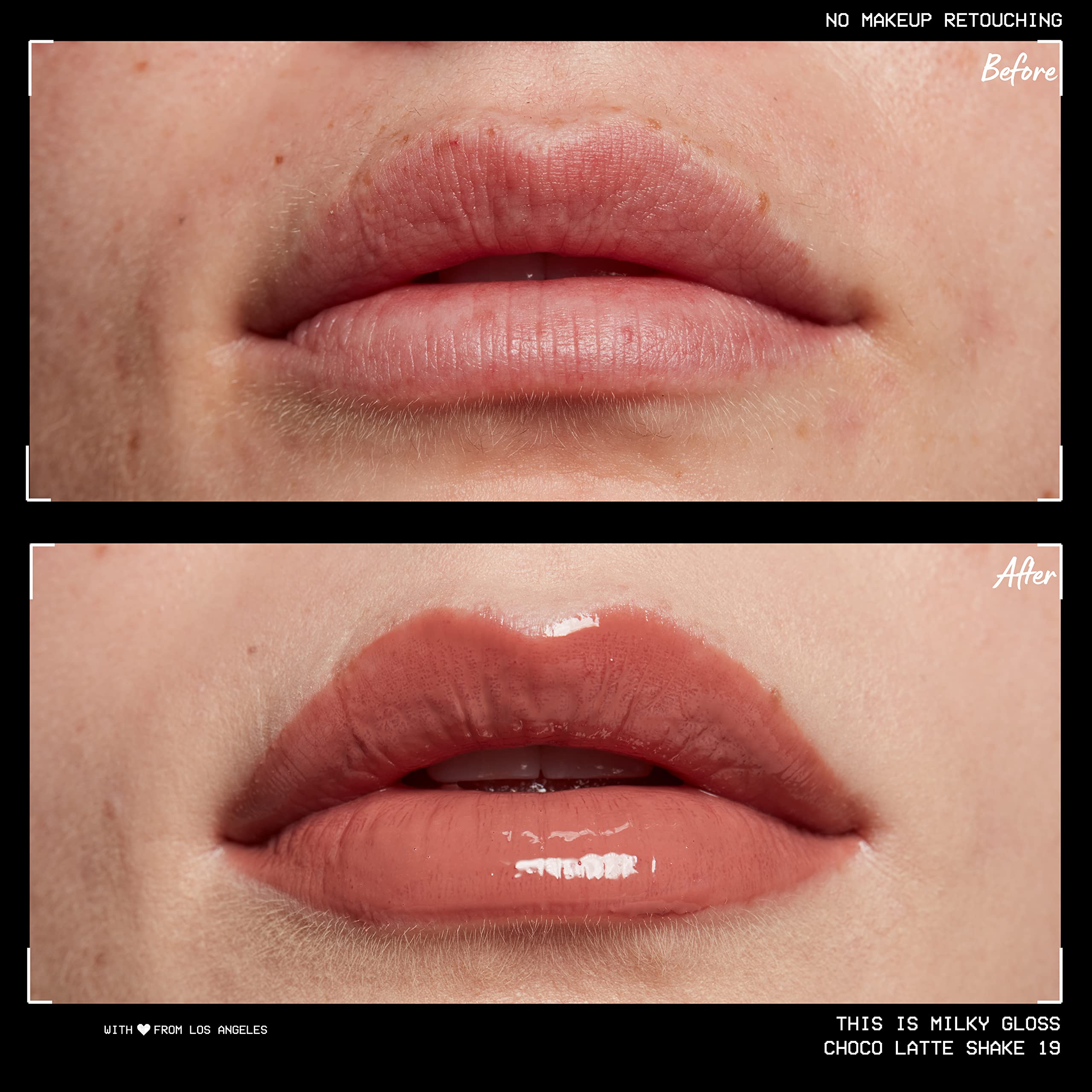 NYX PROFESSIONAL MAKEUP Milky Gloss Lip Gloss - 12 Hour Hydration, Vegan, 0.13 Fl Oz, Choco Latte Shake