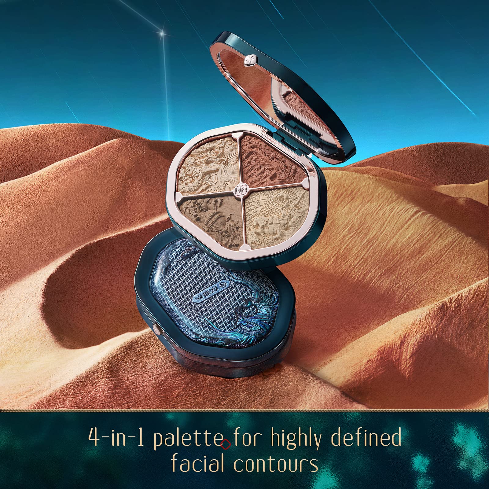 Florasis Constellation Floral Engraving Contour Palette