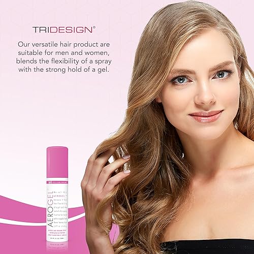 TRI Aerogel Hair Spray - Extra Hold, Free & Clear Hairspray for Women, Travel, Volume Fixer & Non-Sticky Essentials, Flexible Ho