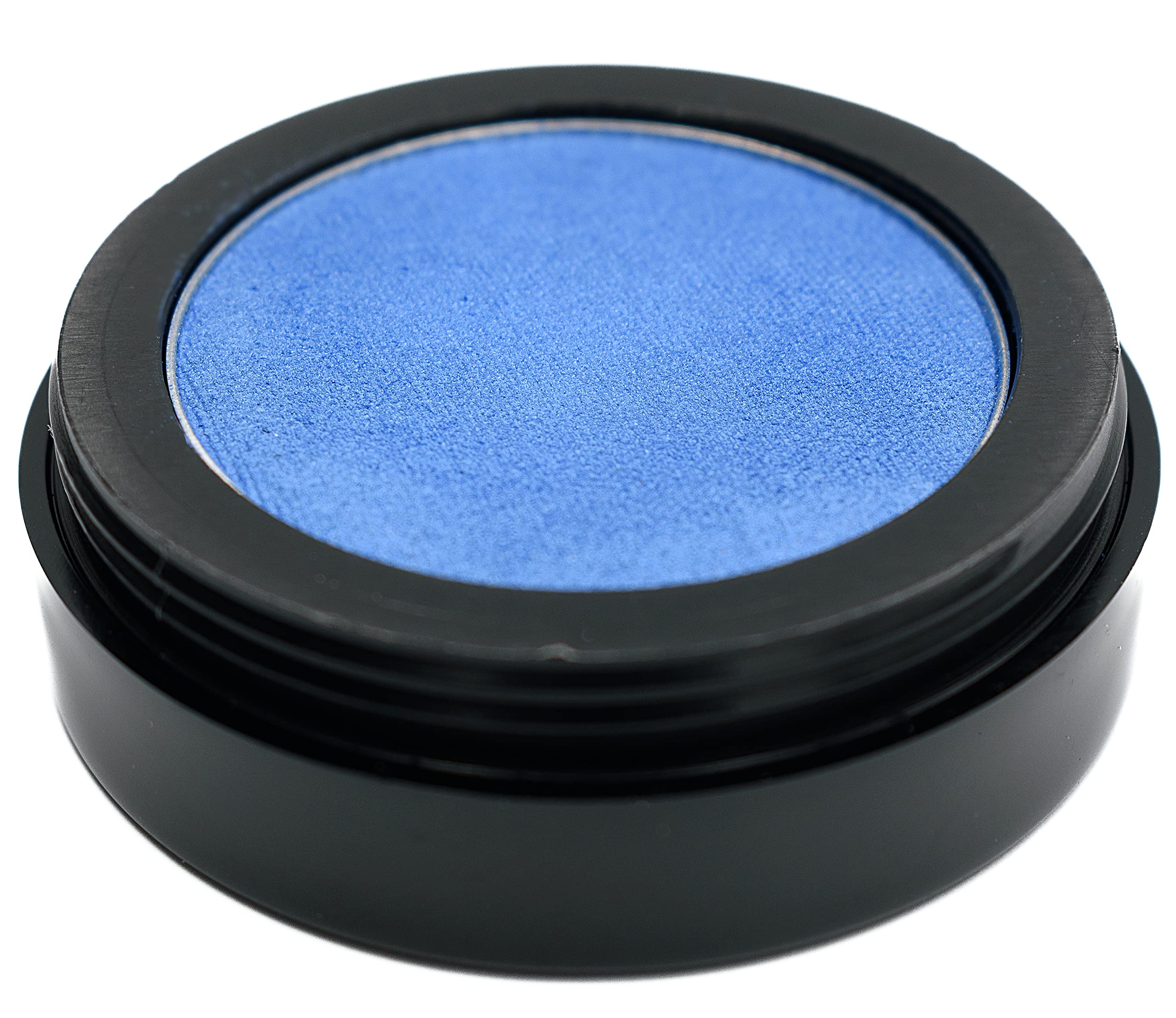 Pure Ziva Tropical Classic Blue Shimmering Pressed Powder Single Vegan Eyeshadow; Talc, Paraben & Cruelty Free