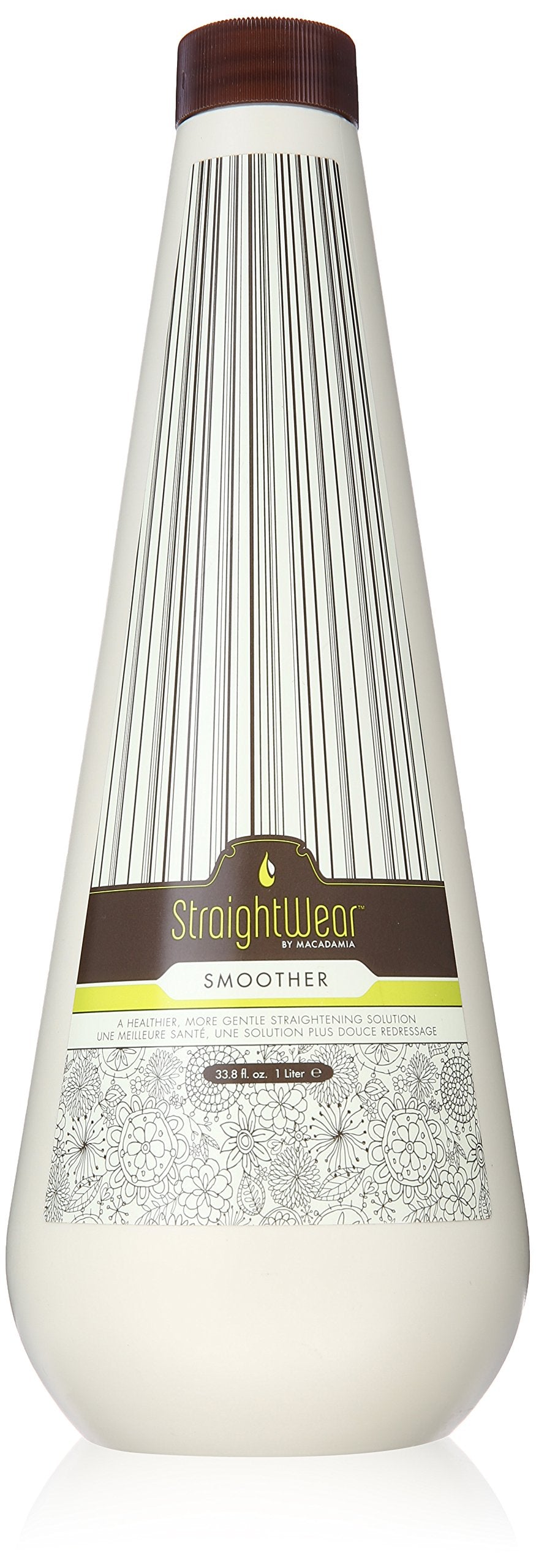 Macadamia Oil Natural Oil Straight Wear Smoother Straightening Solution For Unisex 33.8 Ounce