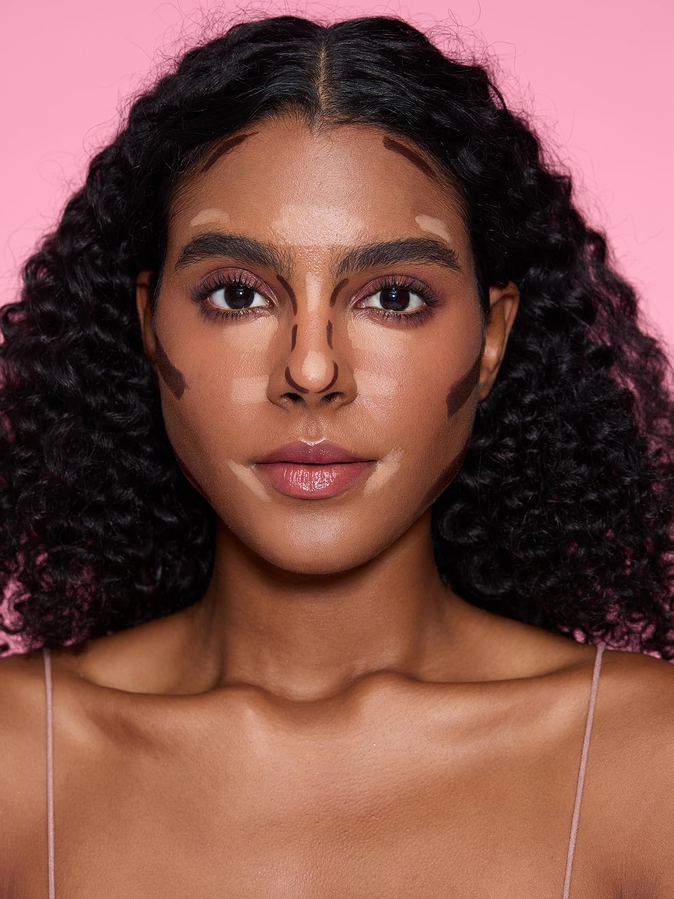 SHEGLAM Fine Line 2-In-1 Nose Contour & Highlight Pen Long Lasting Waterproof Cream Bronzer & Highlight Sticks-Cigar