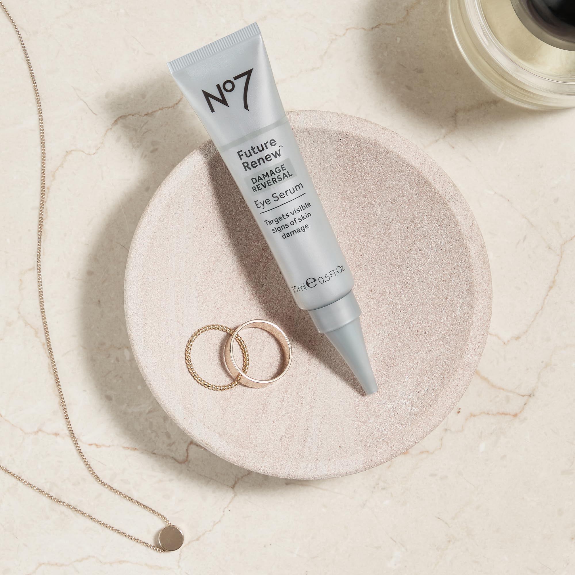 No7 Future Renew Damage Reversal Eye Serum - Anti-Aging Under Eye Serum With Hyaluronic Acid & Niacinamide To Help Improve Dryne