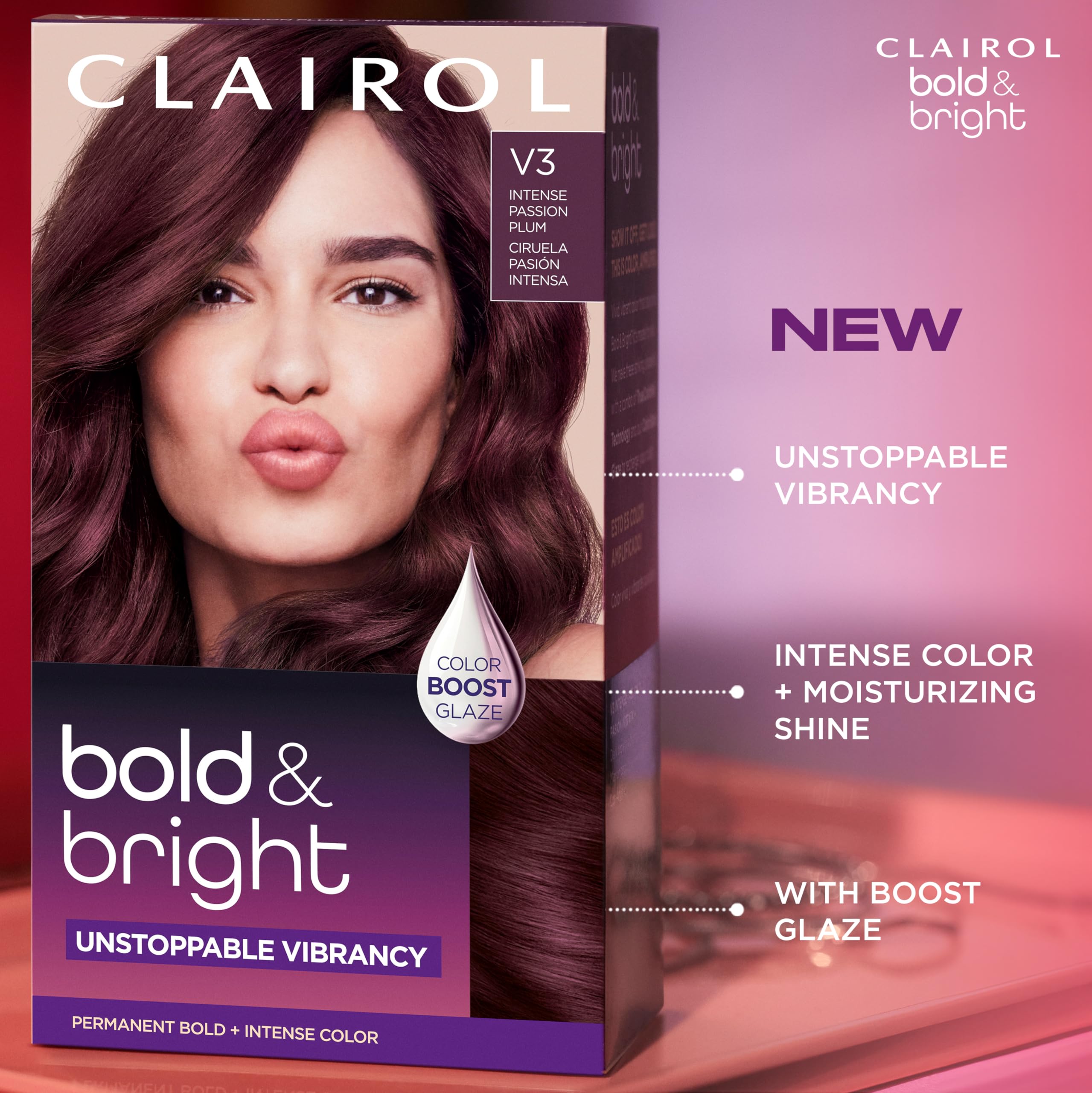Clairol Bold & Bright Permanent Hair Dye, 110 Pia Colada Hair Color, Pack of 1