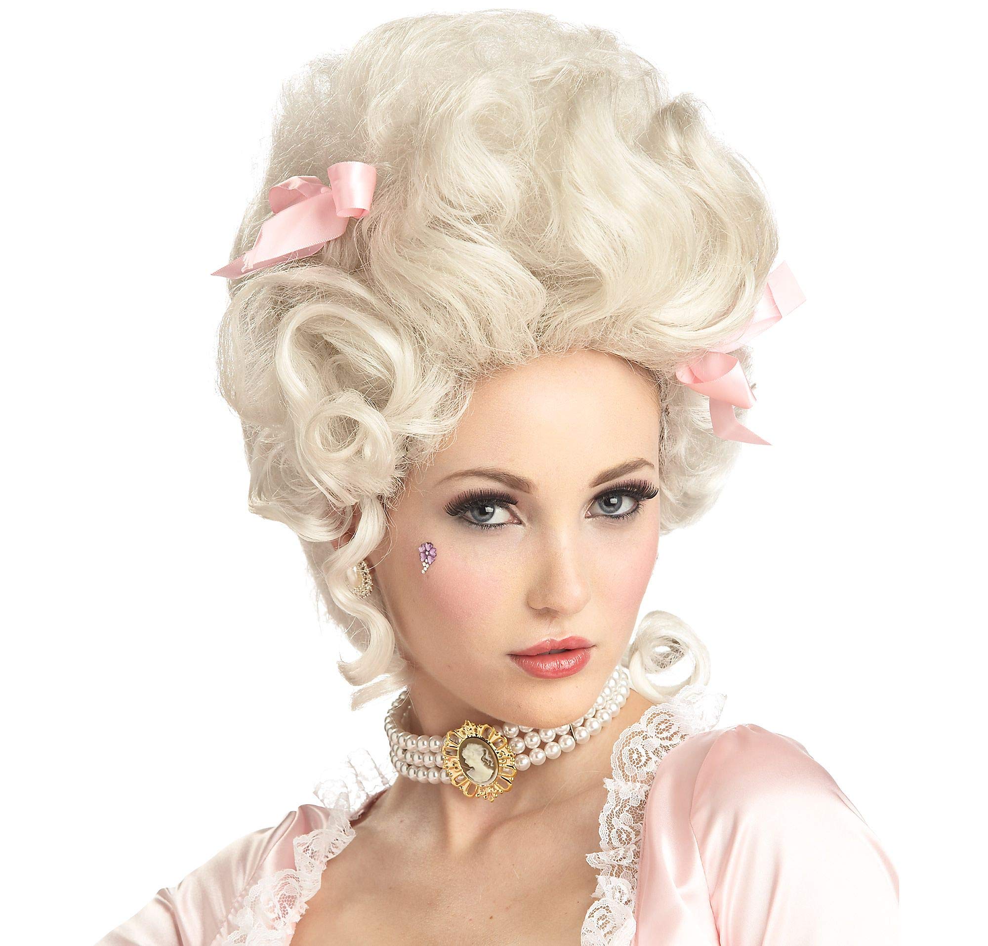 California Costumes Marie Antoinette Wig - Blonde, One Size - Perfect for Halloween, Cosplay, or Costume Parties