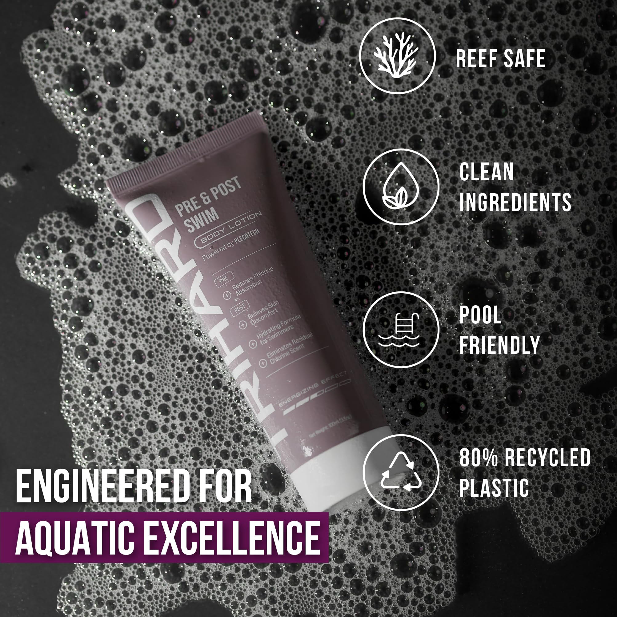 Trihard Advanced Swimmer'S Lotion | Pre-Swim Skin Shield | Post-Swim Chlorine Moisturizing & Chlorine Removal | Olympian'S Choic