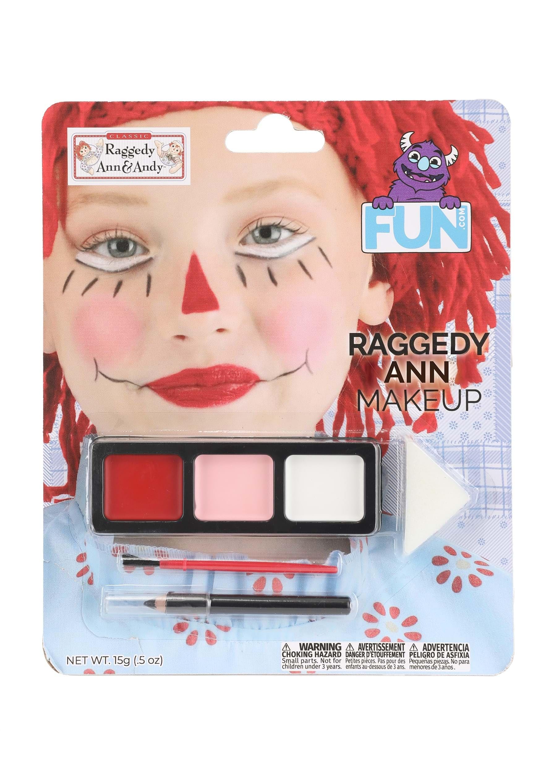Raggedy Ann Makeup Set Standard