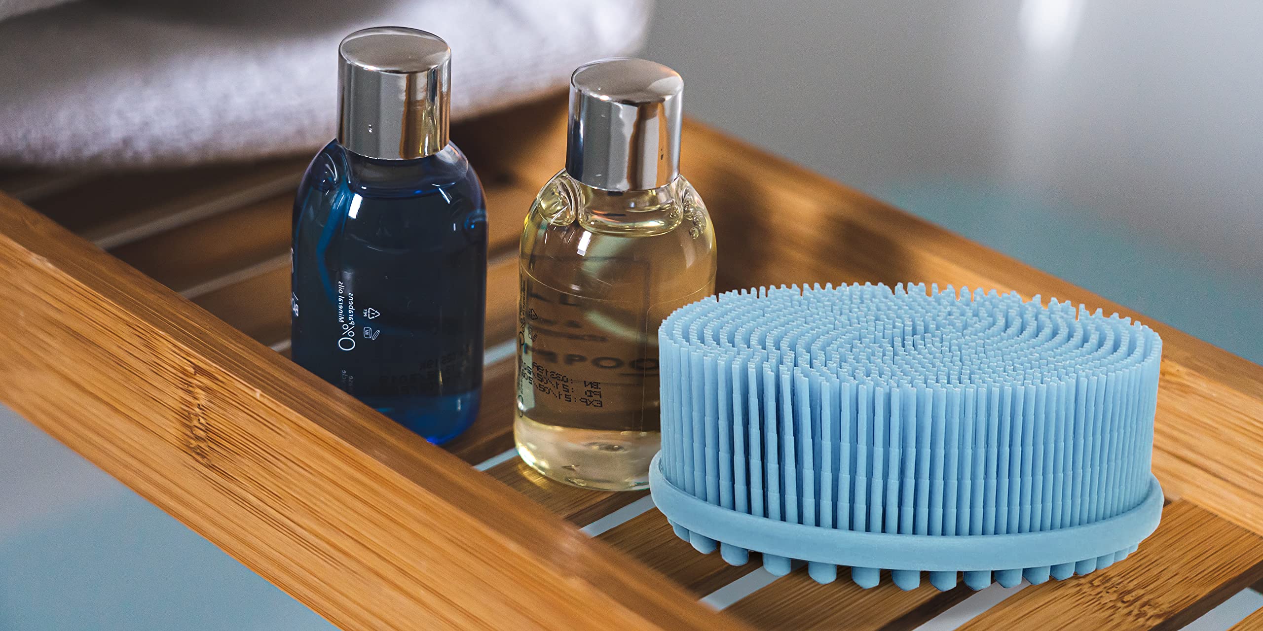 Silicone Body Scrubbers For Use In Shower - Silicone Bath Scrubbers For Women - Silicone Shower Scrubber For Body - Silicone Scr