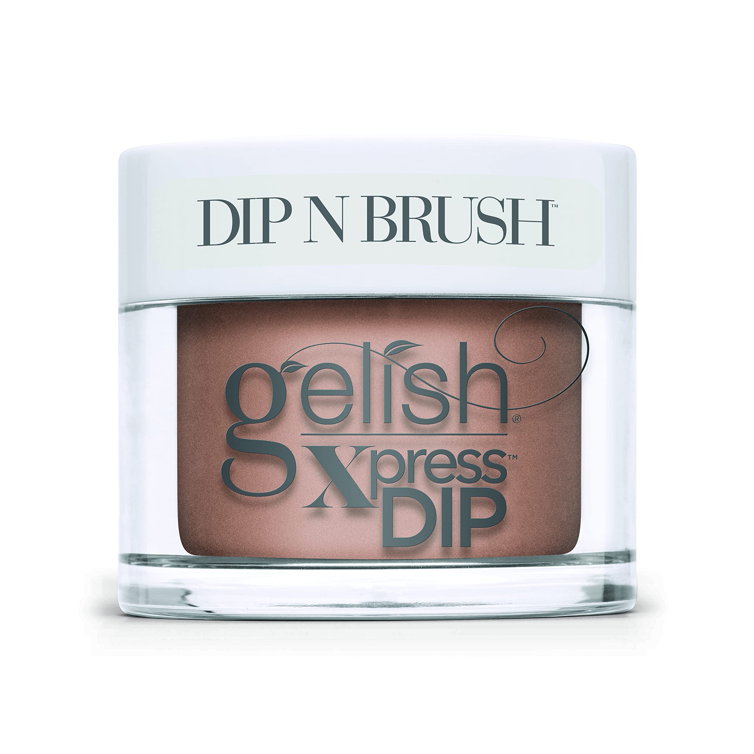 Gelish Fall Collection Plaid Reputation (Wool You Love Me?) Beige Nail Dip Powder, Vibrant Color, Professional Quality, High Shi