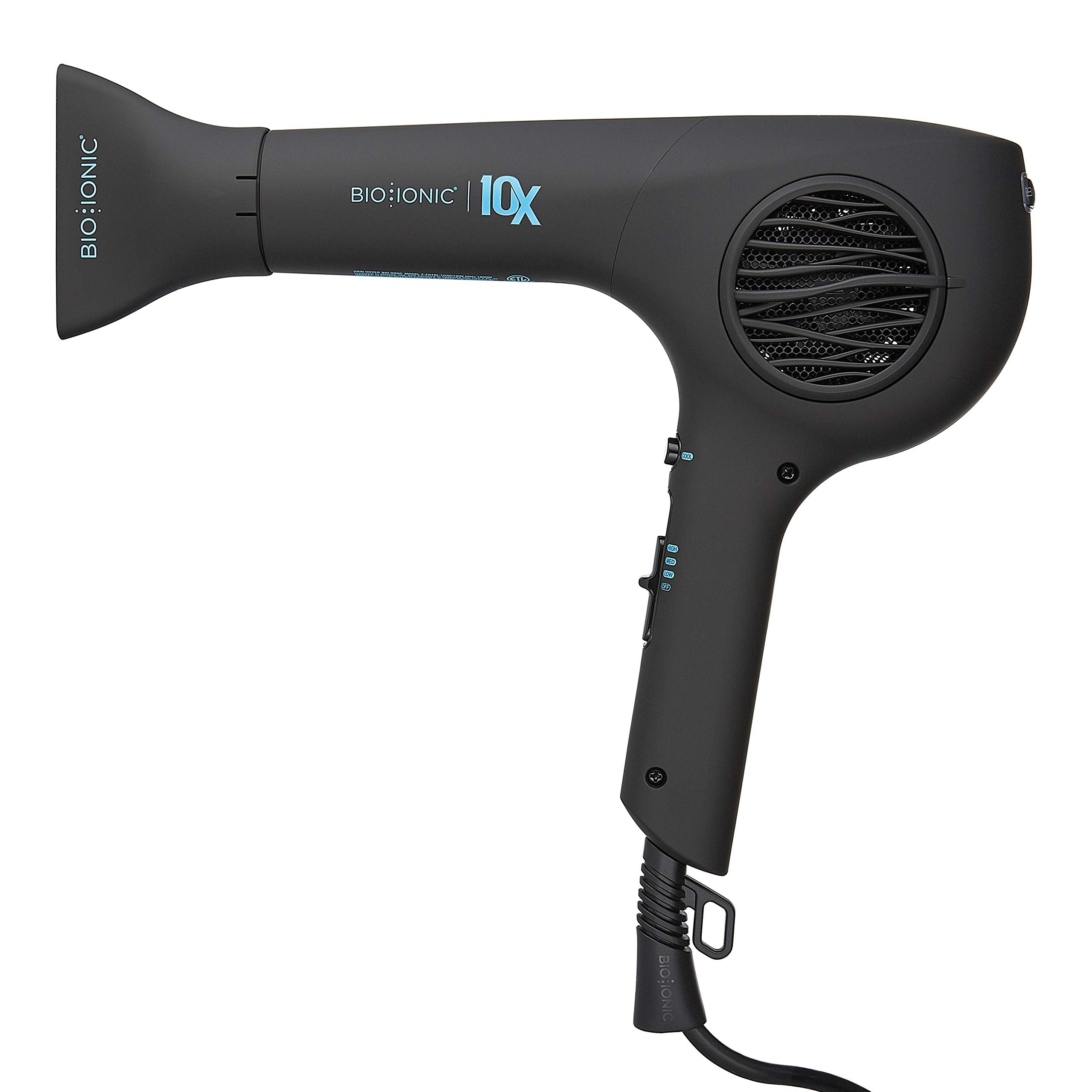 Bio Ionic 10X Pro Ultra Light Speed Dryer - Black Hair Dryer 1 Pc