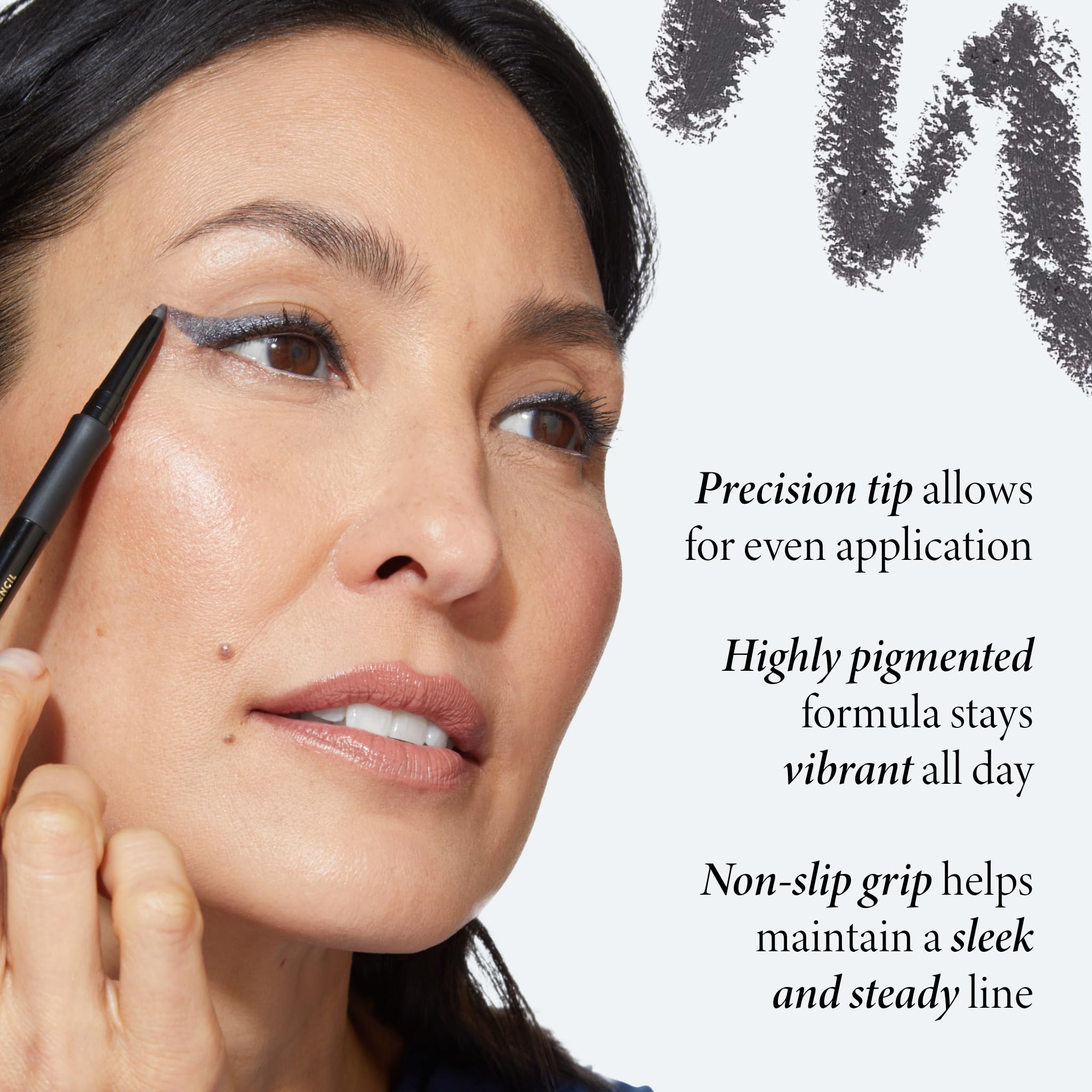 LAURA GELLER NEW YORK INKcredible Gel Eyeliner - Olive My Love - Waterproof Smudge-proof Eyeliner Pencil - Built in Sharpener