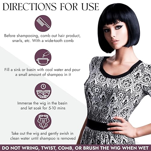 Brandywine Non Static Shampoo - 8 Fl Oz (Pack of 1) - Sulfate-Free Formula for Smooth Hair