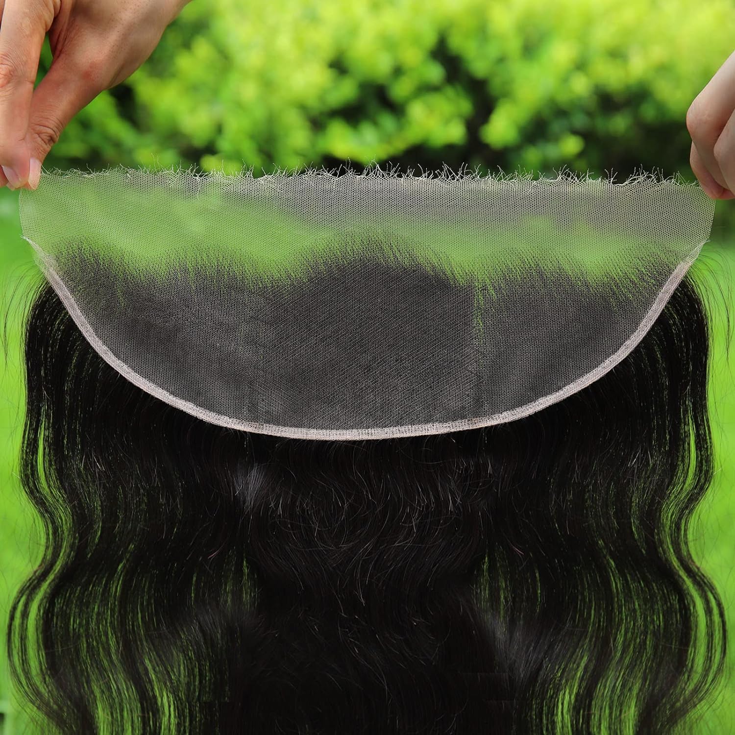 BEEOS 13x4 SKINLIKE Real HD Lace Frontal Only, Body Wave 0.10mm Thin Clear HD Frontal Pre Plucked Clean Hairline Virgin Human Ha