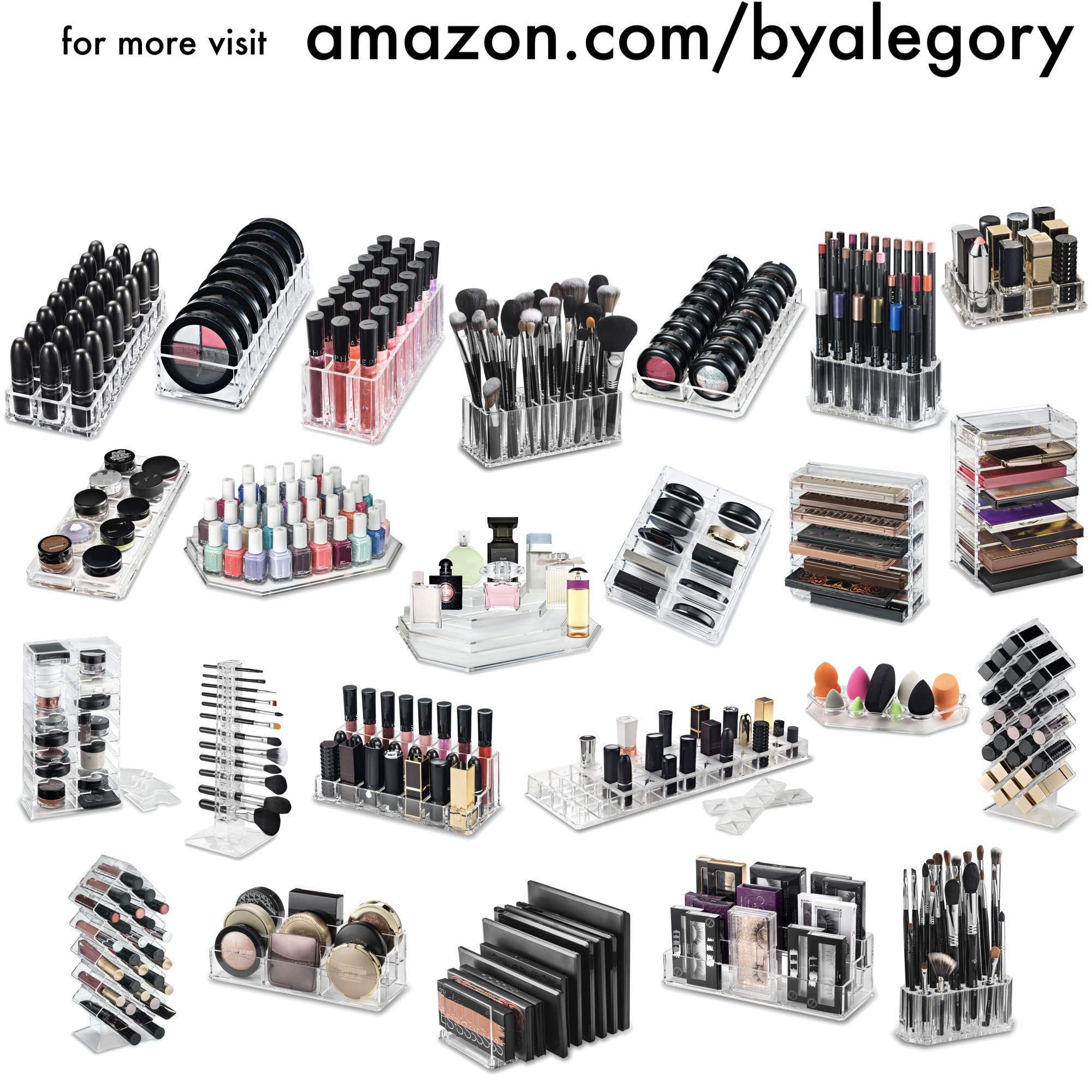 byAlegory Clear Lipstick Caps Compatible With COLOURPOP - LIPPIE STIX - Replaces Original Cap To See Your Favorite Lipstick Colo