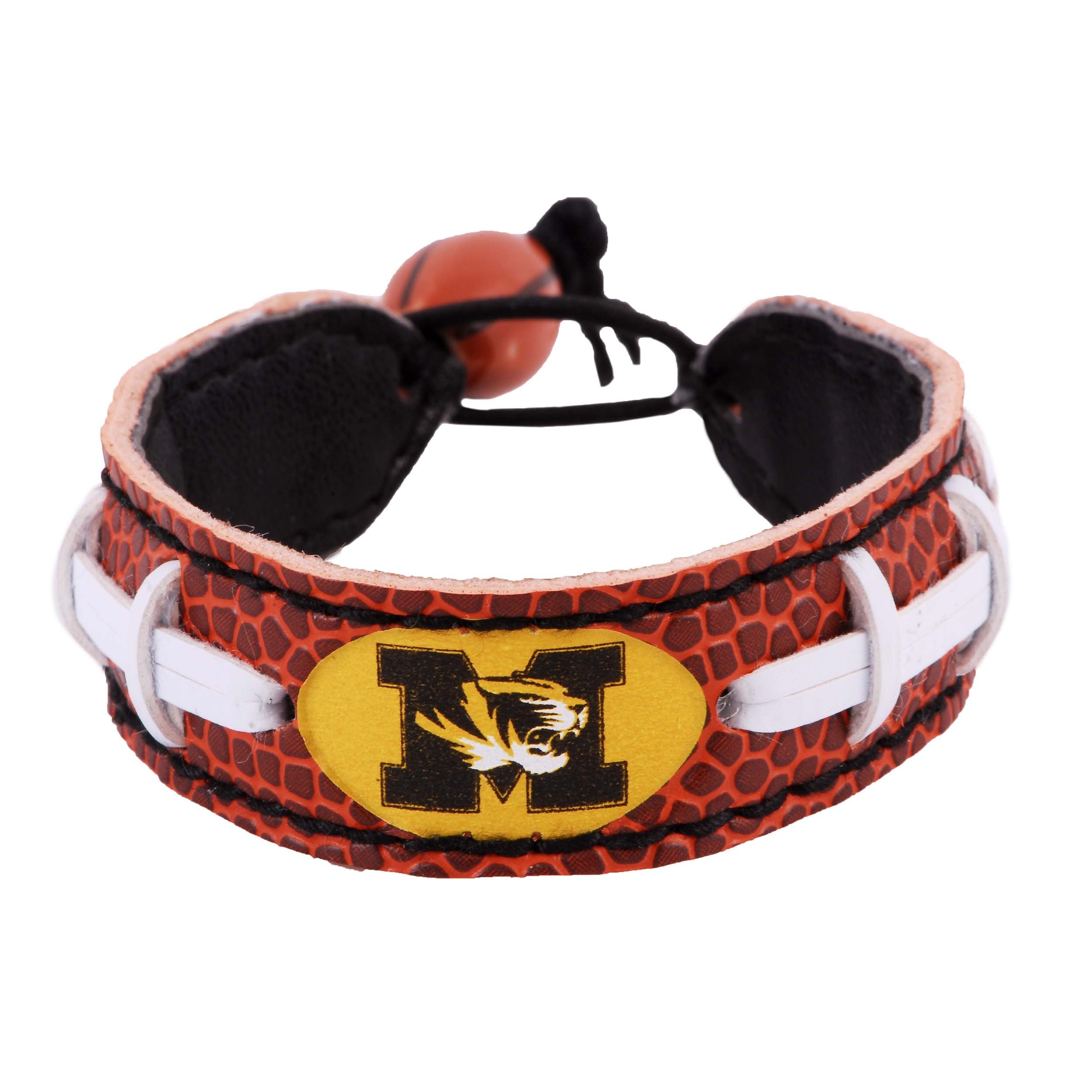 NCAA Missouri Tigers Classic Football Bracelet