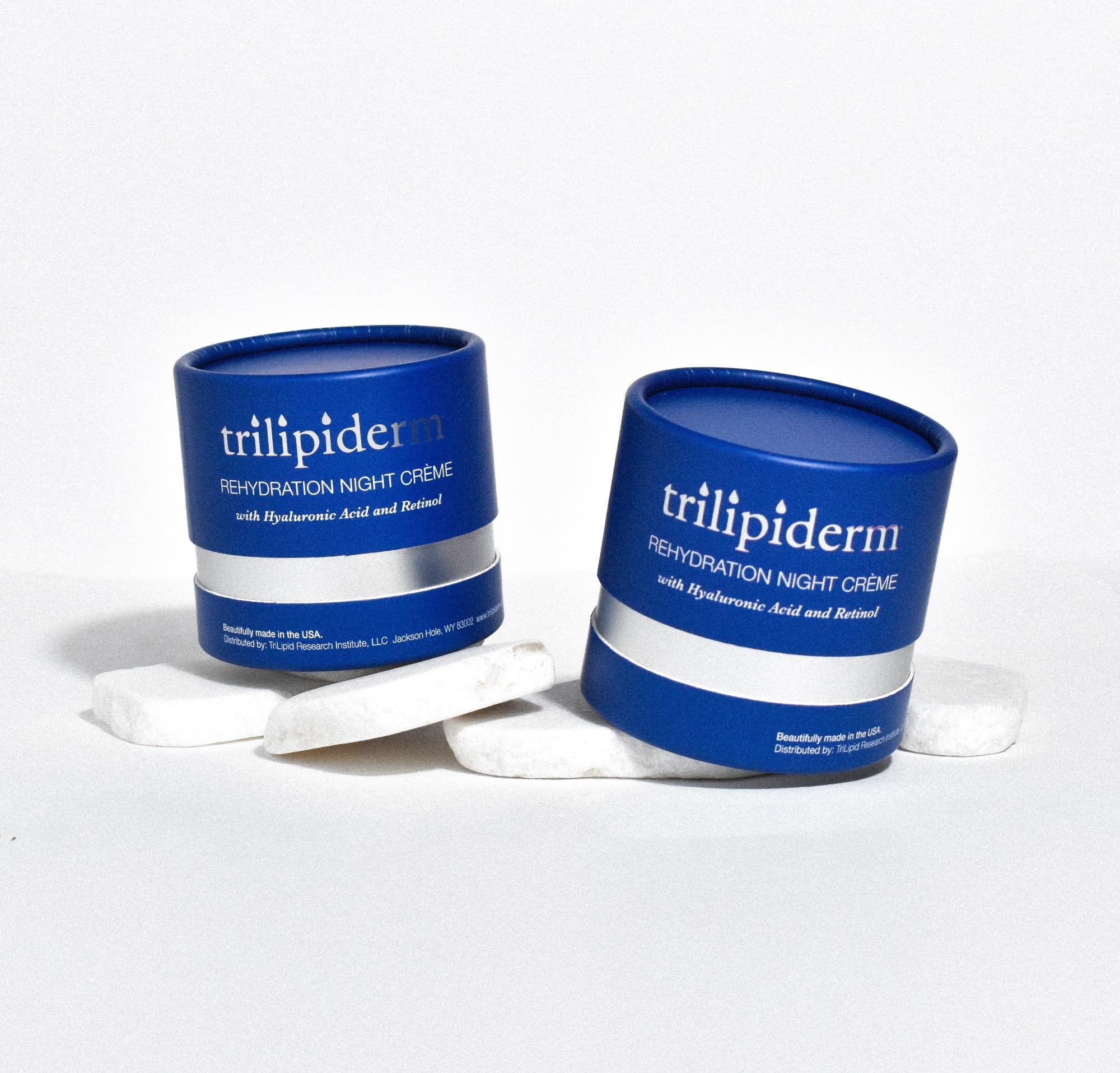 Trilipiderm Rehydration Night Crme W/Hyaluronic Acid, Vitamins A, C, E & Medyssinnian Lipid, Anti Aging Facial Night Cream Moist