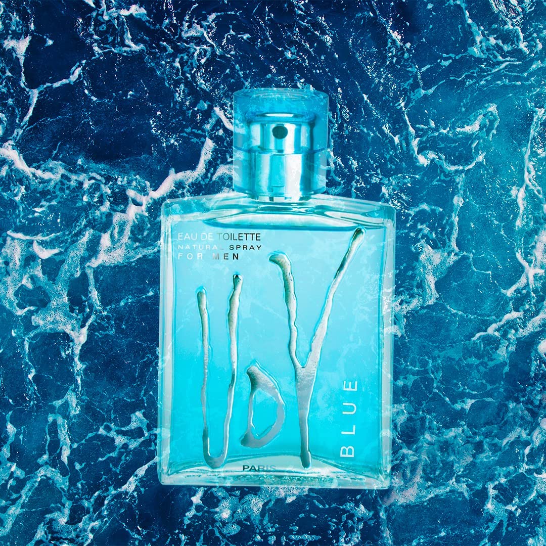 Udv Blue By Ulric De Varens For Men Eau De Toilette Spray, 34-Ounces