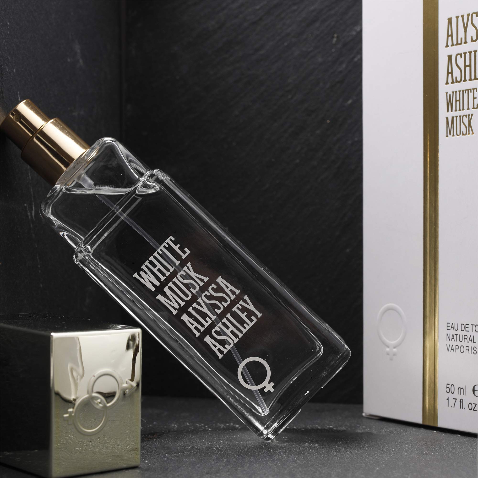 Alyssa Ashley White Musk Eau De Toilette Spray, 17 Ounce