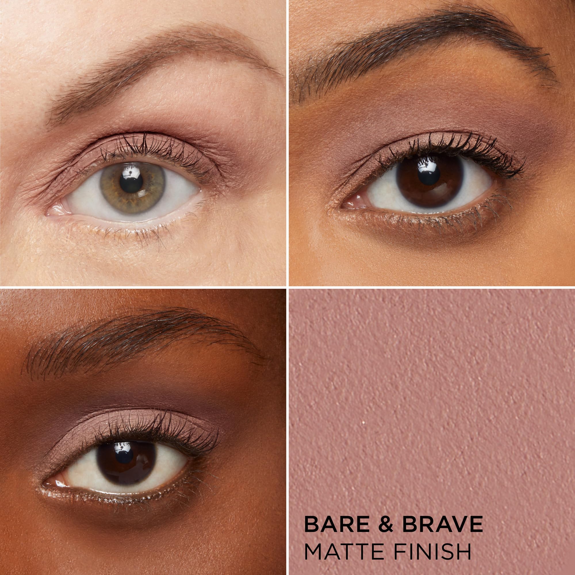 It Cosmetics Superhero No-Tug Waterproof Eyeshadow Stick, Bare & Brave - Muted Matte Pink - Longwear, Blendable Cream Eyeshadow