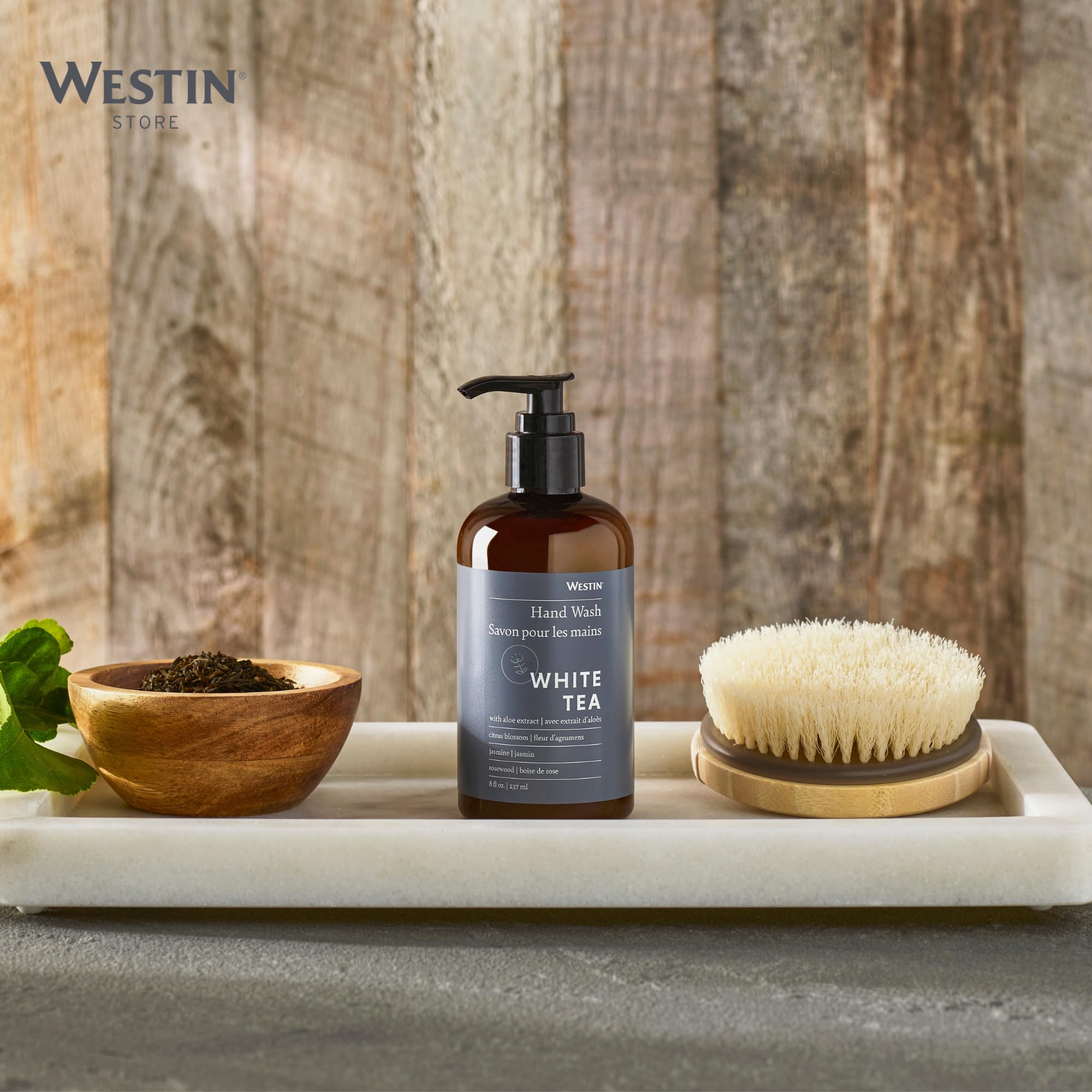 Westin White Tea Liquid Hand Soap - Aromatherapy with Aloe - 8oz - Luxury Hotel Spa Collection