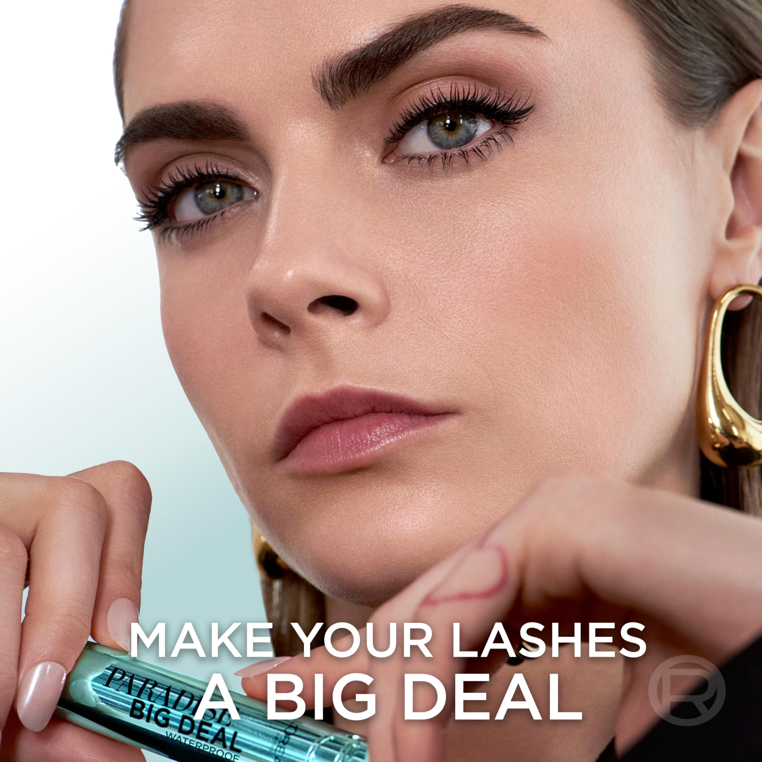 L'Oreal Paris Paradise Big Deal Waterproof Mascara, Volumizing and Lengthening Mascara, Buildable, Clump Resistant, Black Mascar