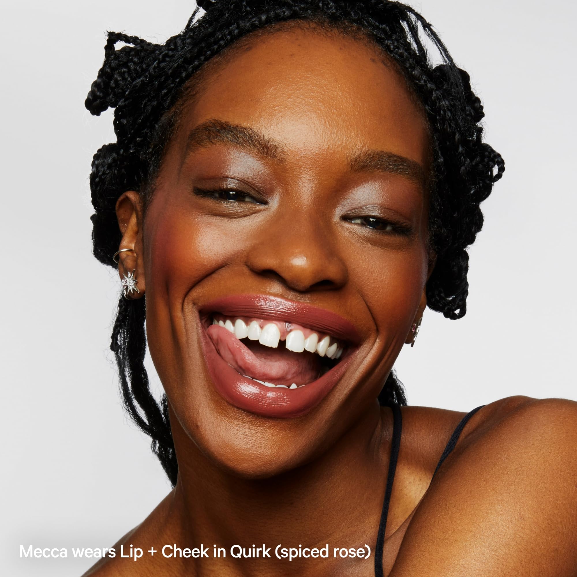 Milk Makeup Lip + Cheek, Quirk (Spiced Rose) - 0.21 Fl Oz - Cream Blush & Lip Color - Buildable & Blendable - 1,000+ Swipes Per