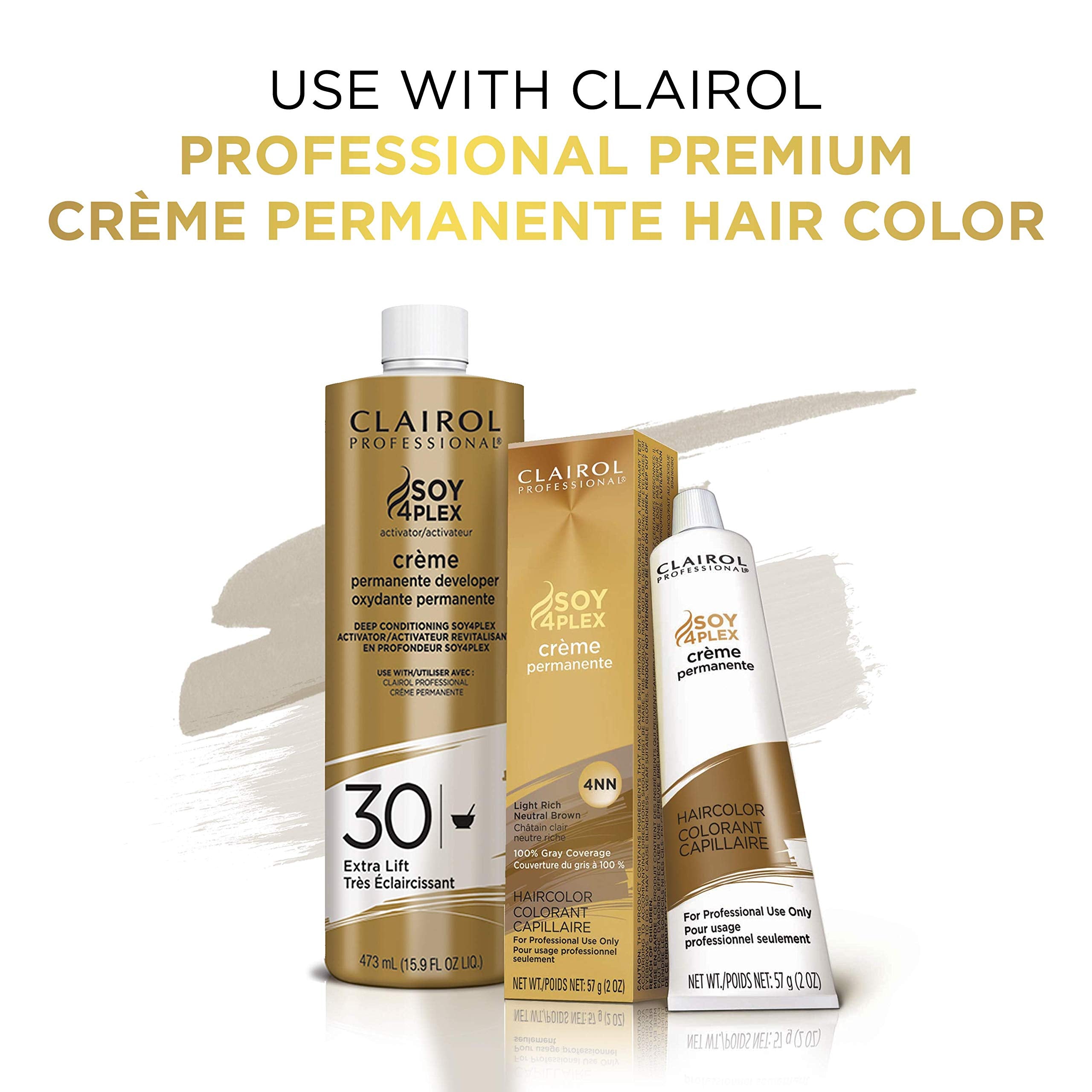 Clairol Professional Crme Permanente 20 Volume Hair Developer, 16 Oz. - Packaging May Vary