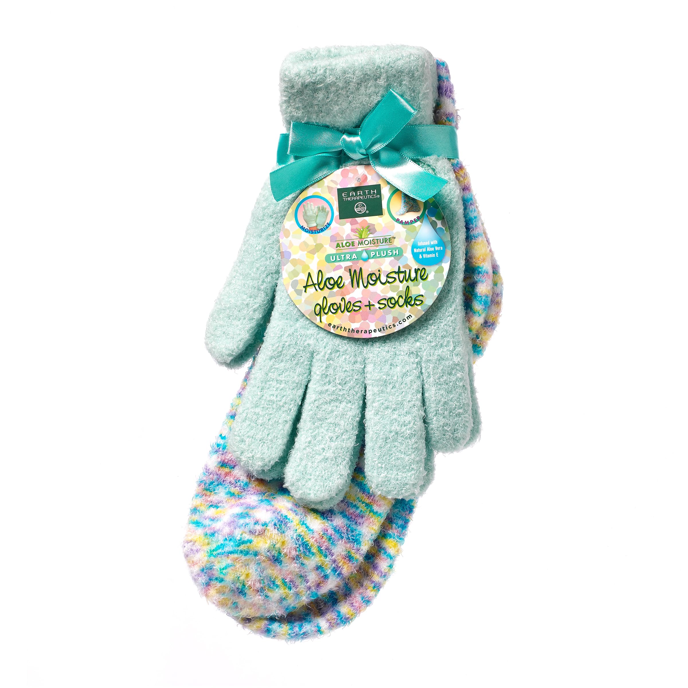 Earth Therapeutics Aloe Moisture Gloves & Socks Set - Confetticeledon