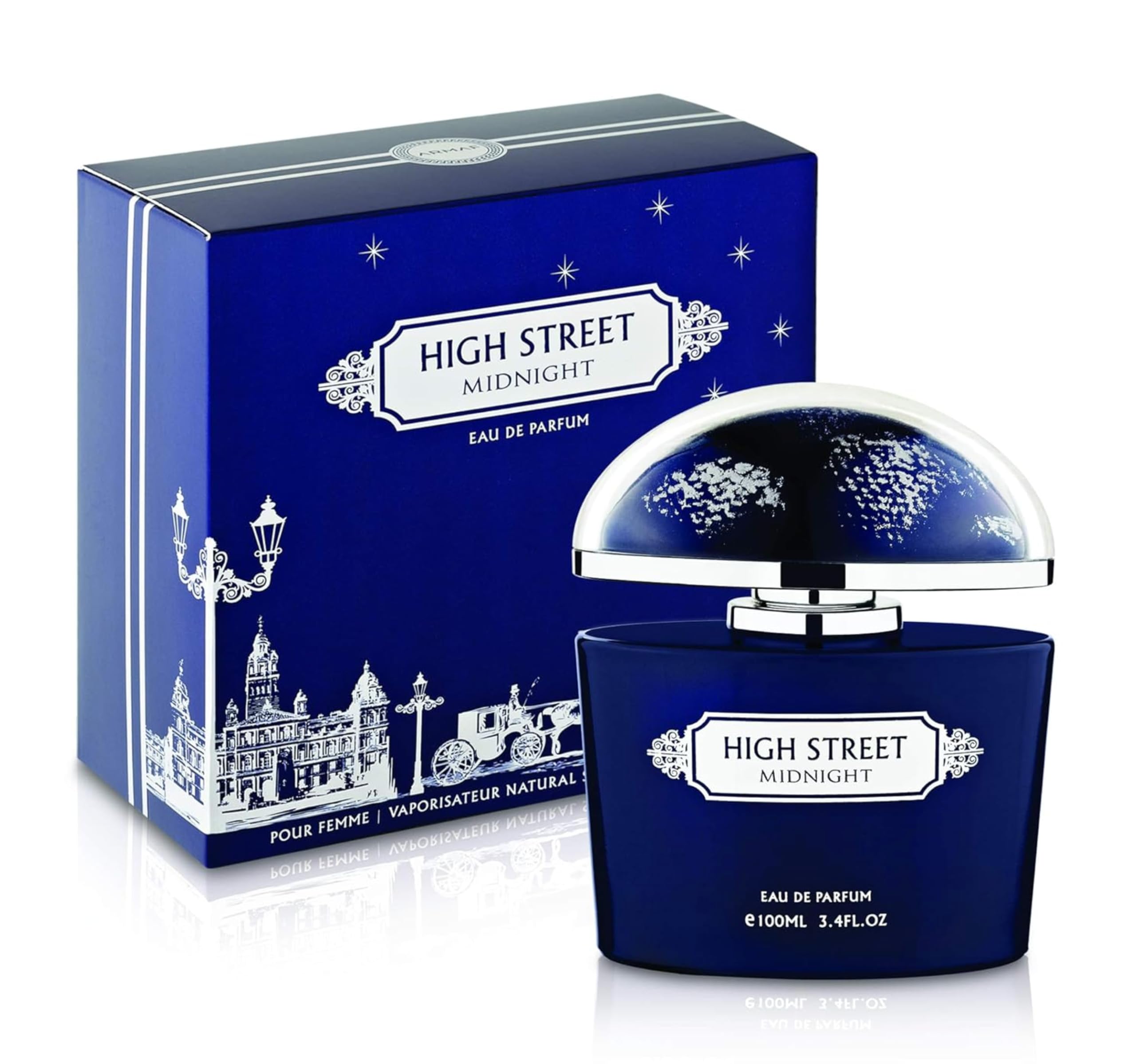 Armaf High Street Midnight for Women Eau de Parfum Spray, 3.4 Ounce