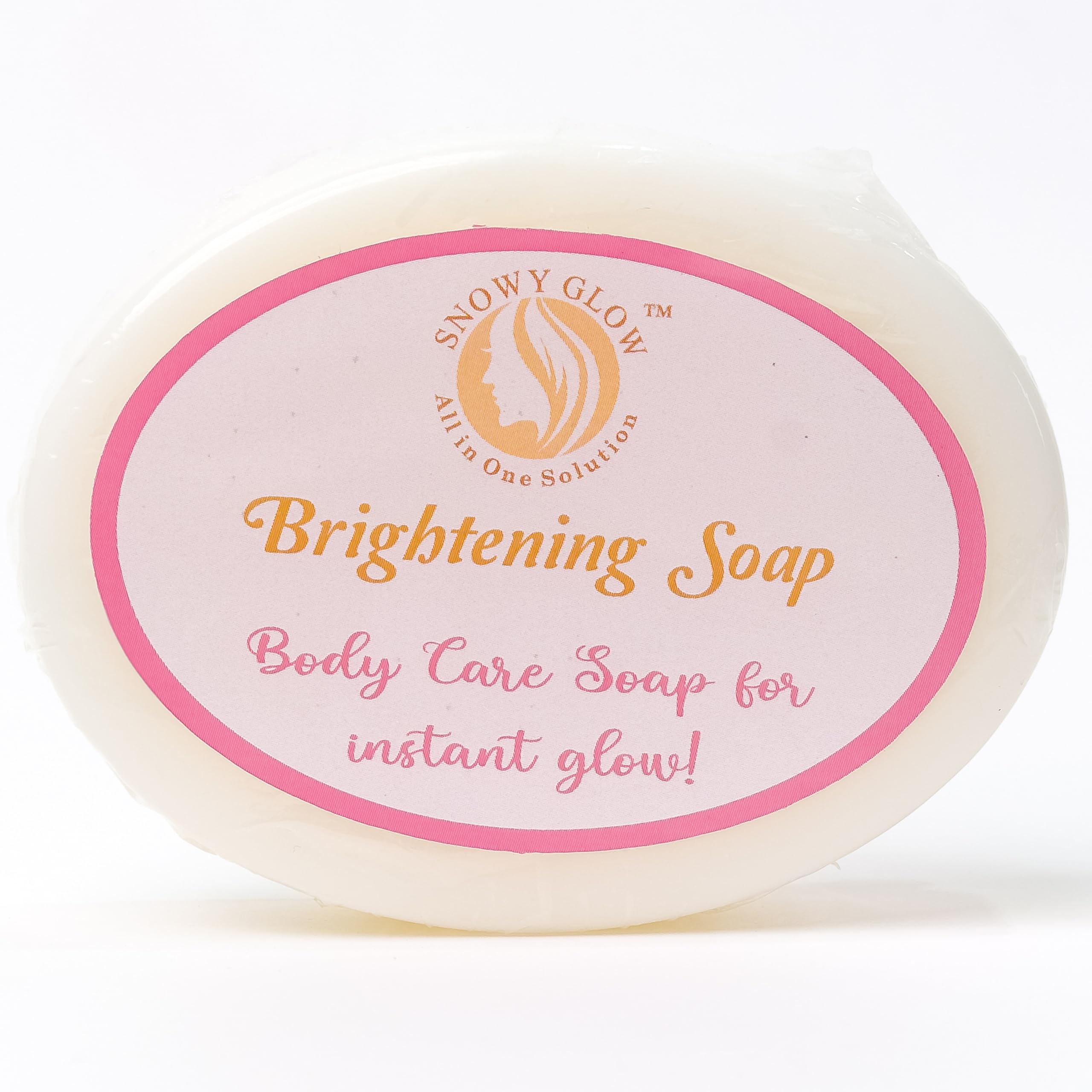 Snowy Glow Body Bath Soaps For Women Moisturizing Beauty Bathing Soap Bar Soy Protein Softer Skin All Skin Types