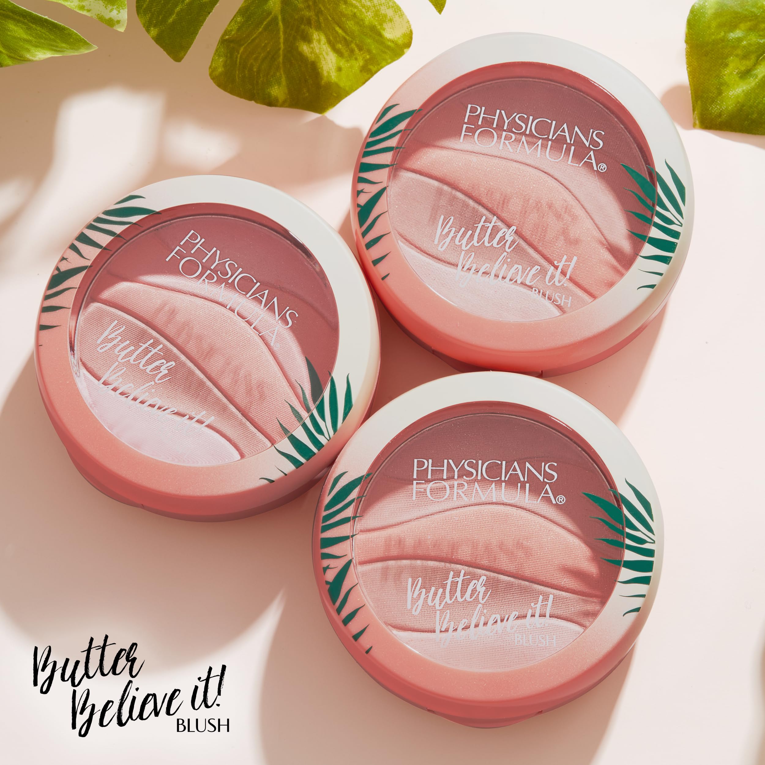 Physicians Formula Butter Believe It Blush Makeup Powder, Pink Sands | Murumuru Butter | For Sensitive Skin | Dermatologist Test