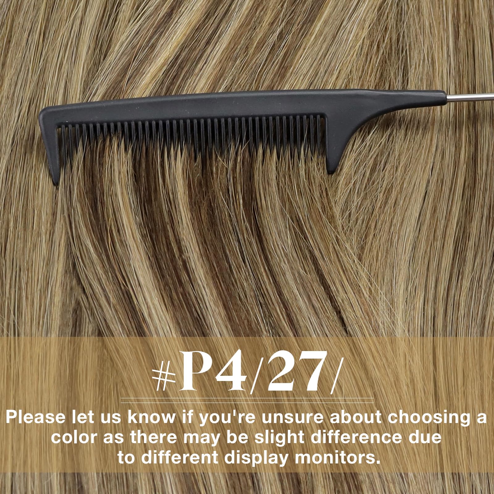 Ve Sunny Brown Tape In Hair Extensions Human Hair Highlight Tape In Extensions Human Hair Dark Brown Highlighted Caramel Blonde