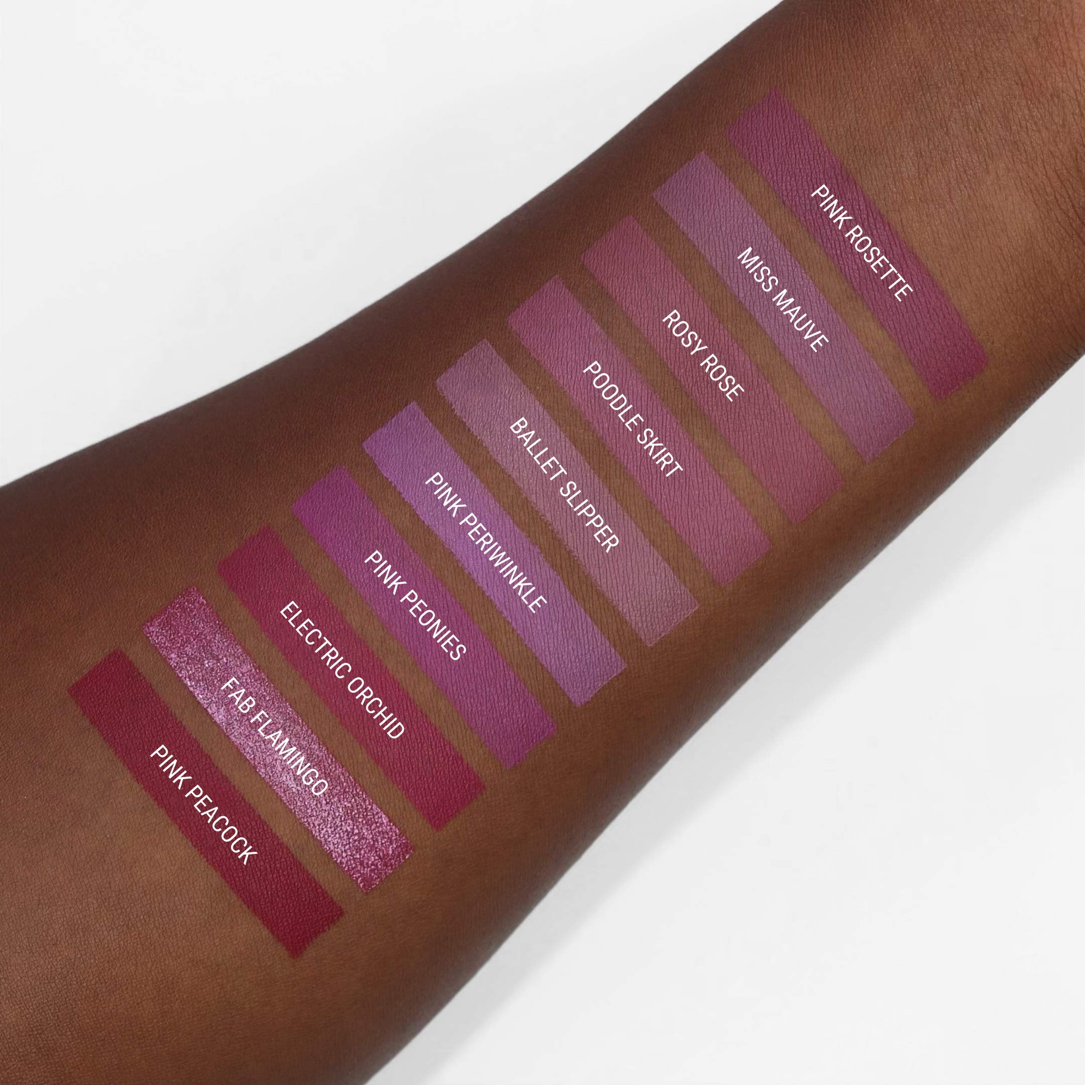 Aromi Hot Pink Metallic Liquid Lipstick | Magenta Lip Color With Shimmery Finish, Vegan, Cruelty-Free, Long-Lasting And Smudge P