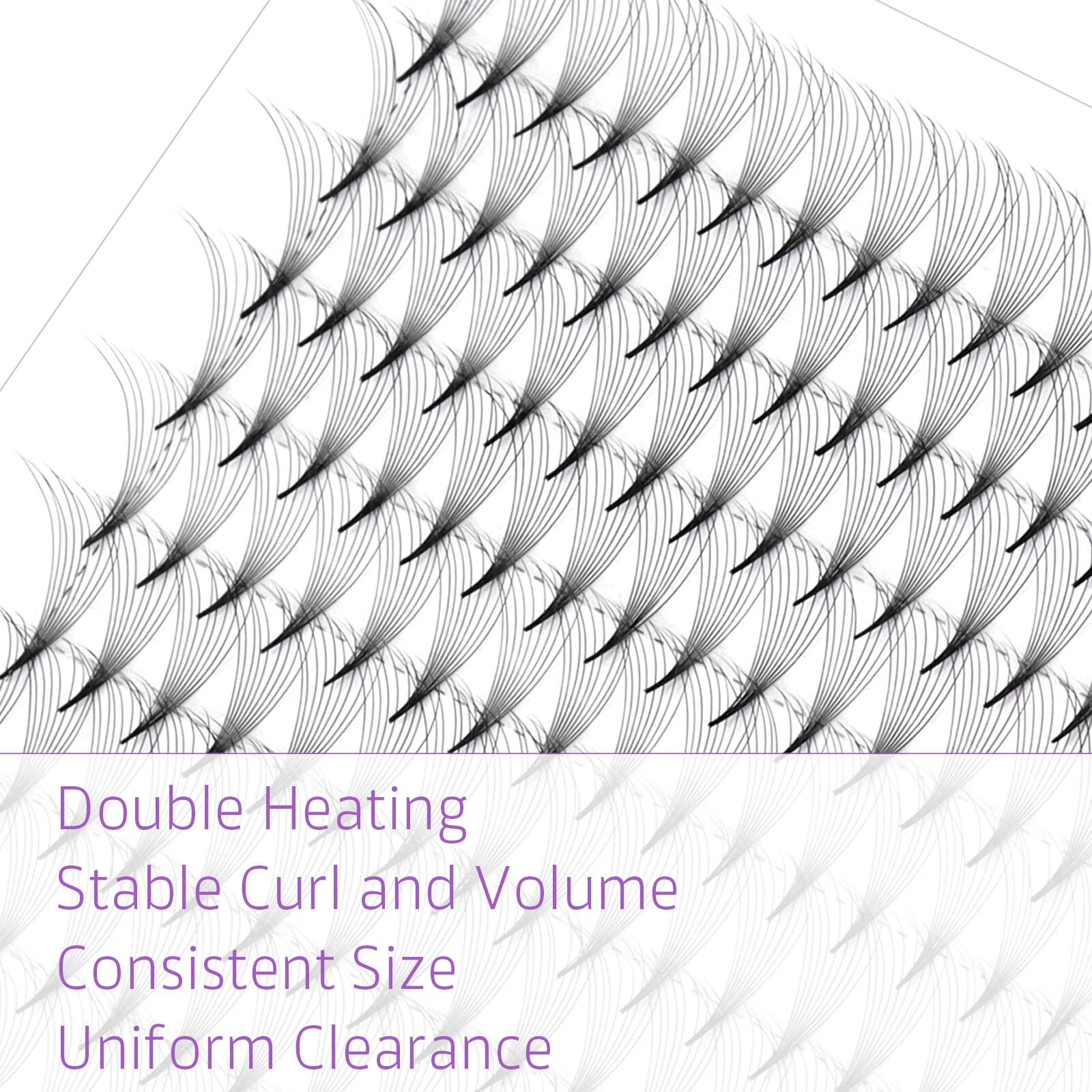 Emeda 180 Fans Premade Fans Eyelash Extensions Thin Base 8D Stable D Curl Pointy Base Premade Lash Extensions Fans Pre Fanned Vo