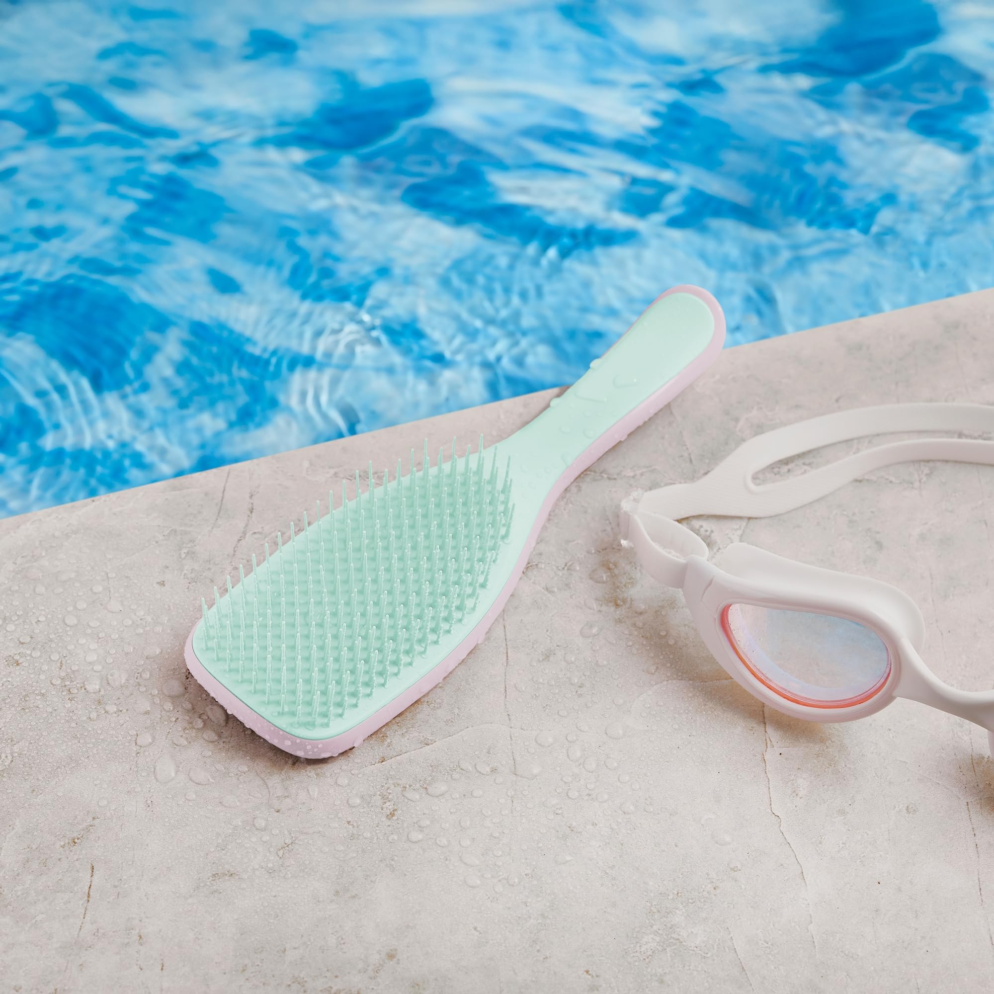 Tangle Teezer The Ultimate Detangling Brush, Dry And Wet Hair Brush Detangler For All Hair Types, Baby Pink & Mint
