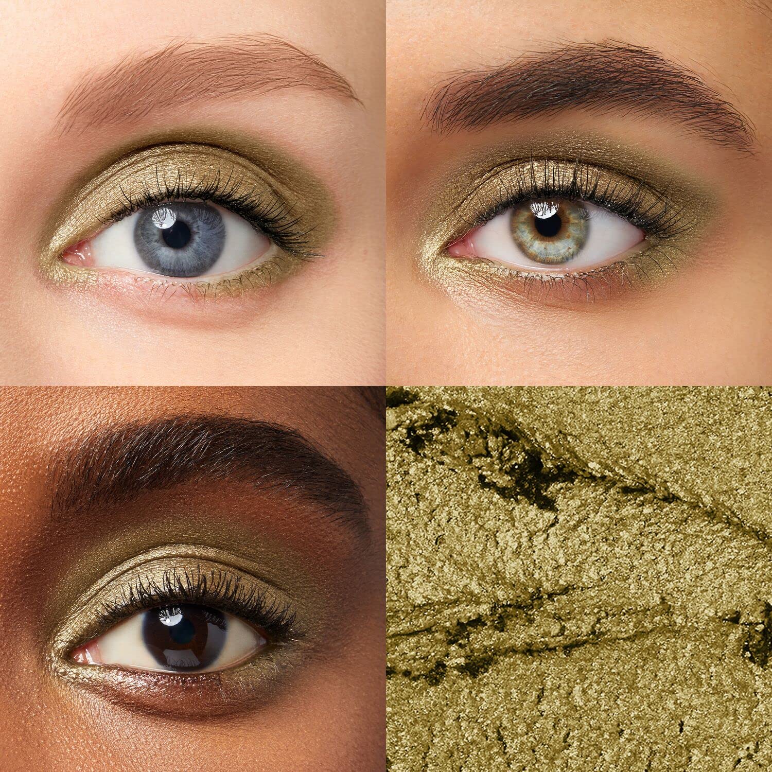 Julep Eyeshadow 101 Crme To Powder Waterproof Eyeshadow Stick, Khaki Green Shimmer