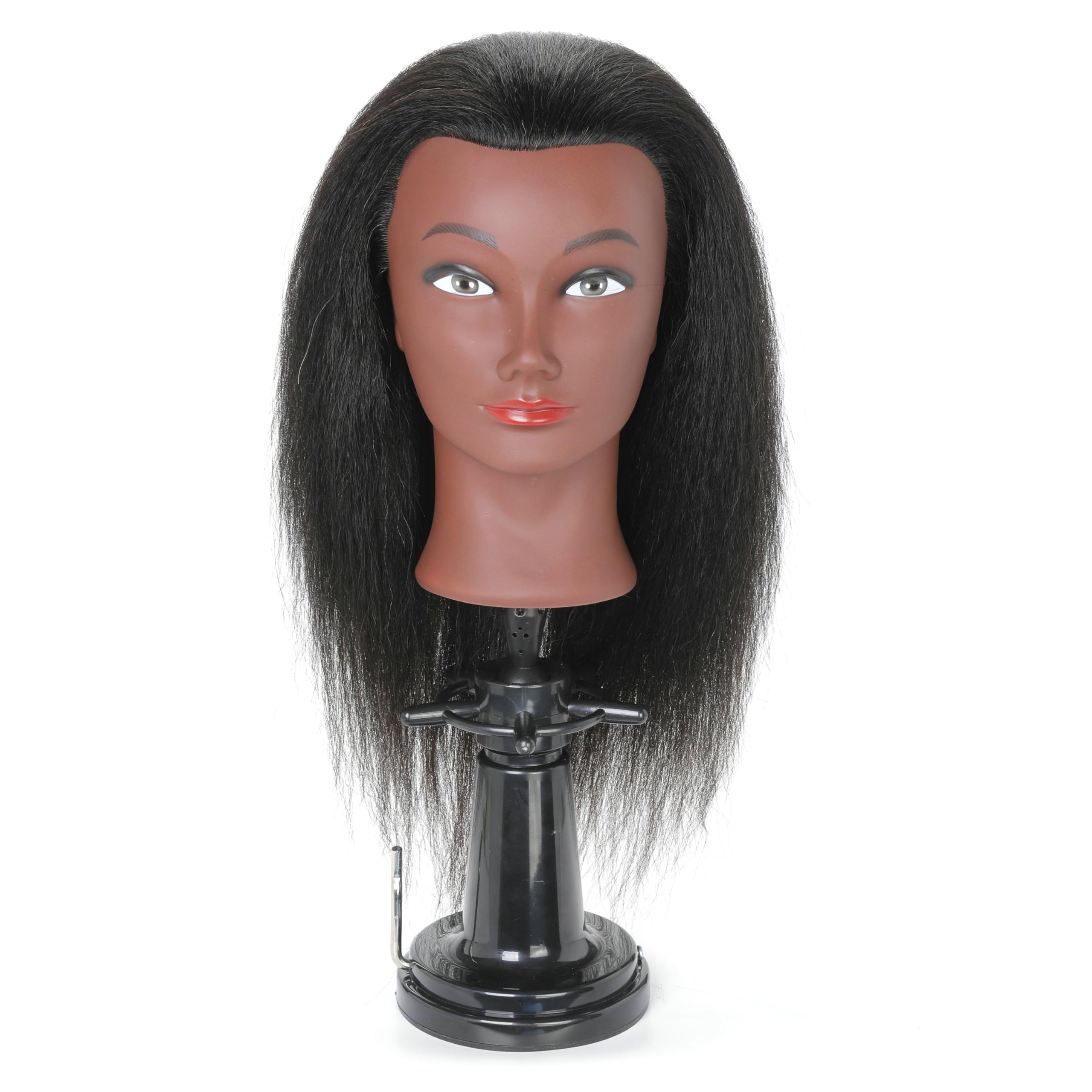 FUTAI Wig Head Suction Cup Table Stand Adjustable Holder for Hairdresser Practice Braiding Styling Display Human Hair Mannequin