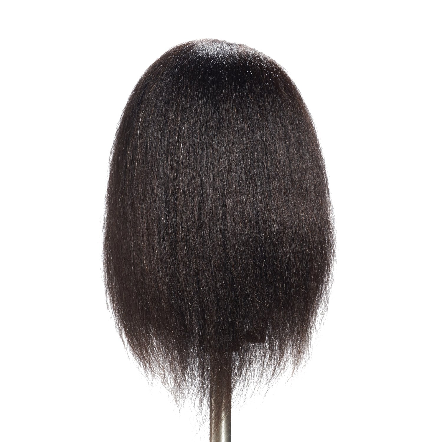 Hairginkgo Mannequin Head - 100% Real Hair Manikin For Hairdresser Training And Styling Practice - With Clamp Stand (1711B0216)