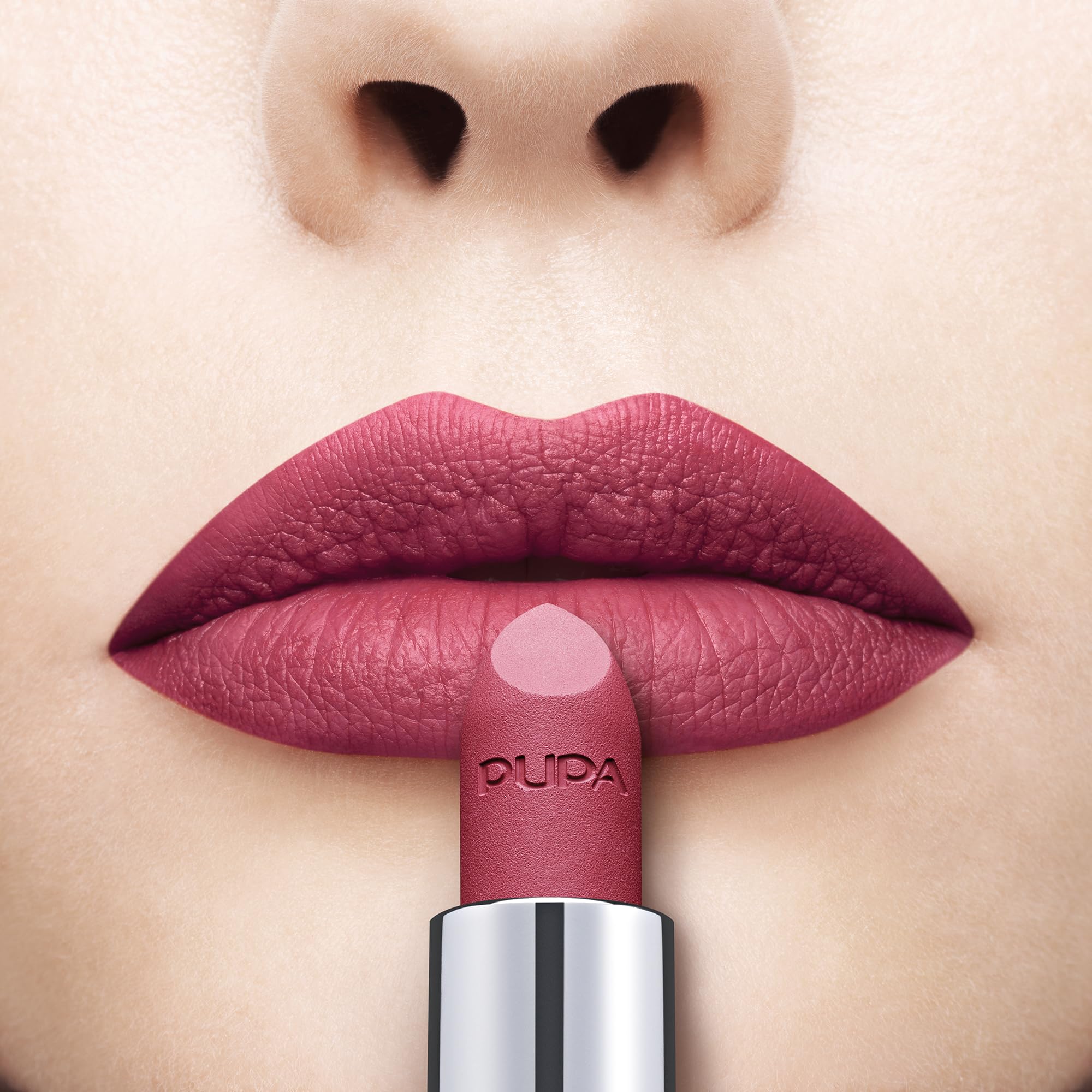 Pupa Milano I Am Matt Pure Colour Lipstick - Dresses Lips In Full, Deep Color - Matte, Velvety And Extremely Sensory Feel - Glid