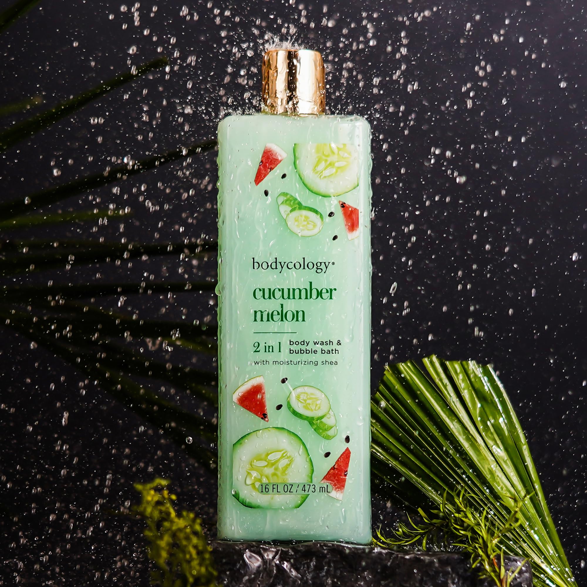 Bodycology Melon16Oz 2-1 Body Wash & Bubble Bath (Pack Of 3)