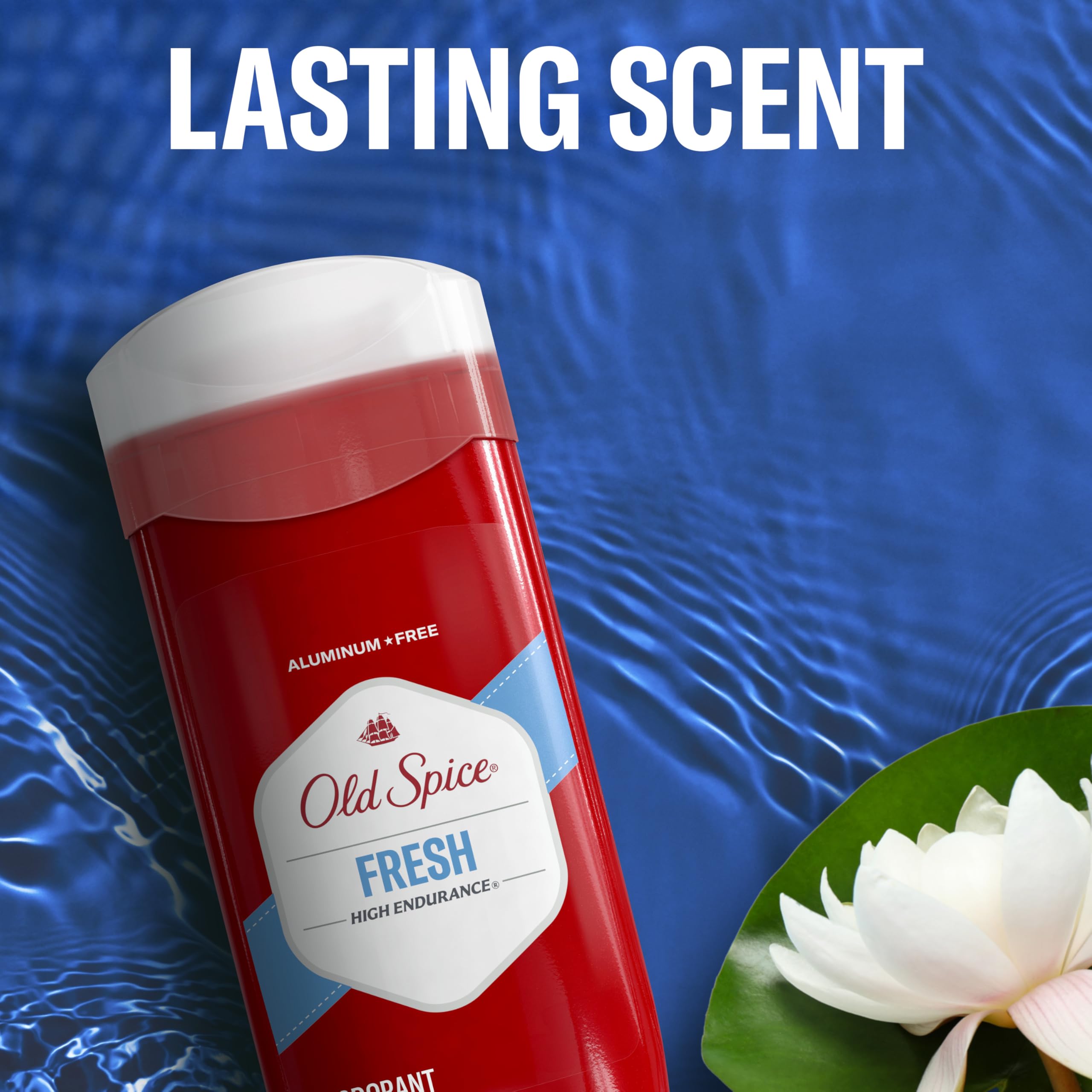 Old Spice Aluminum Free Deodorant For Men, High Endurance, 24/7 Sweat Defense & Odor Protection, 24/7 Freshness & Lasting Scent,