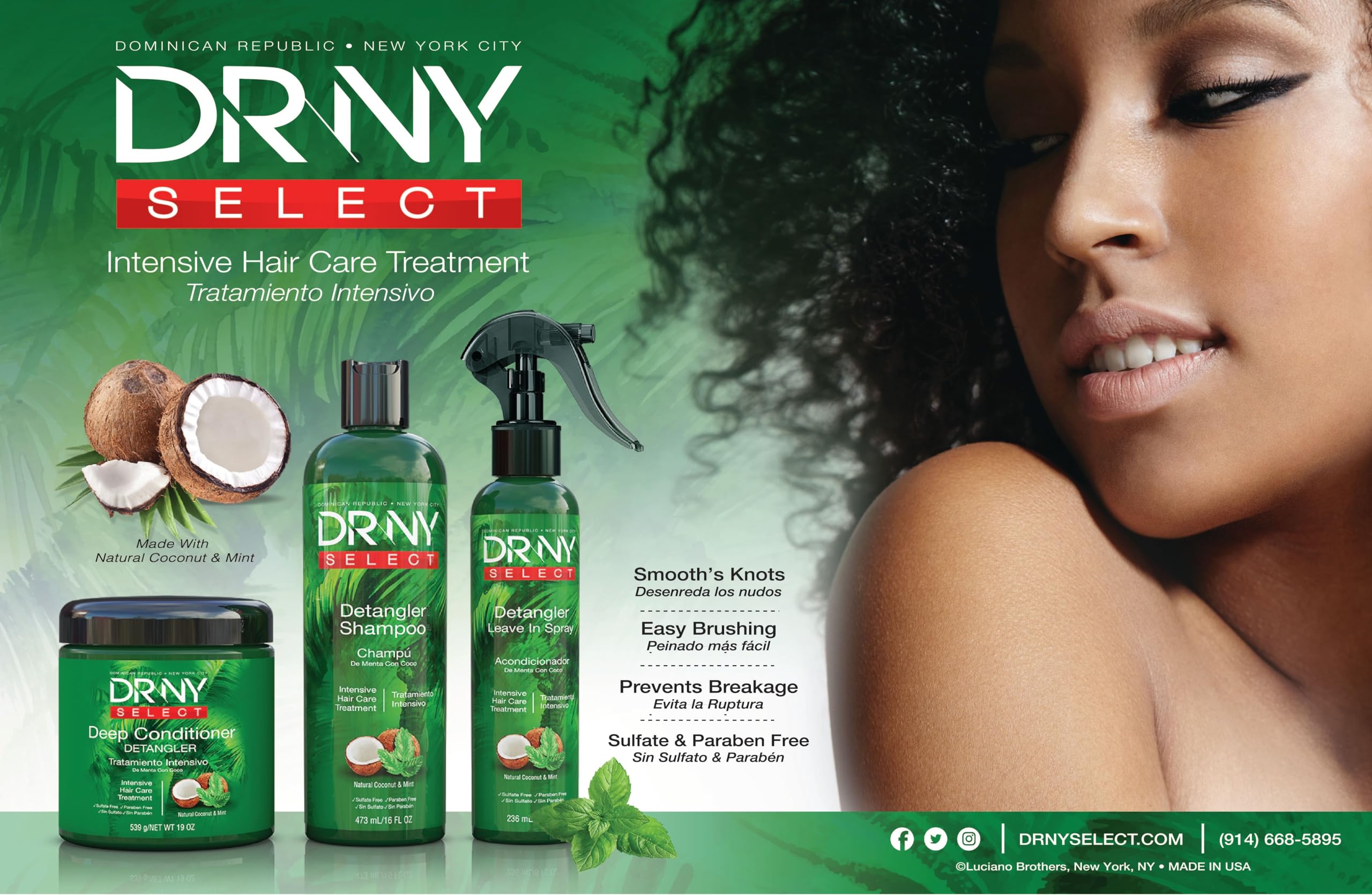 Drny Detangler Shampoo - 16 Oz