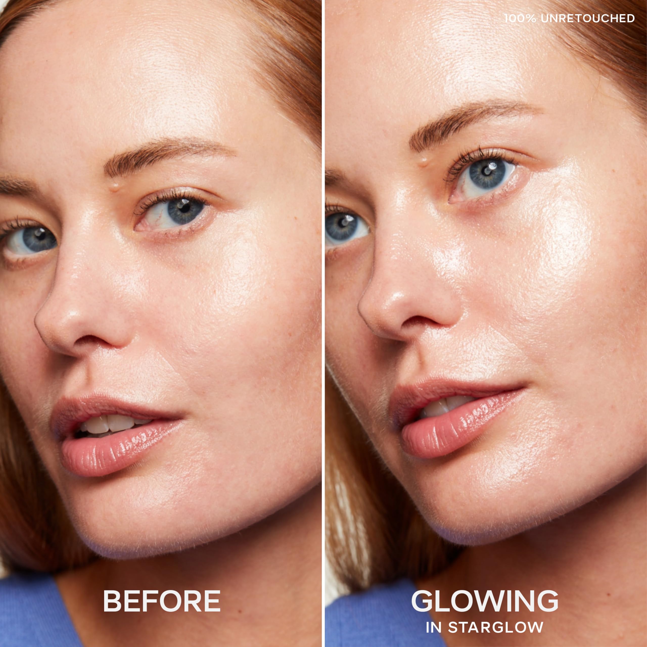 Saie Glowy Super Gel Lightweight Illuminator - Luminizer And Makeup Primer For Glowing Skin - Enriched With Vitamin C + Hydratin