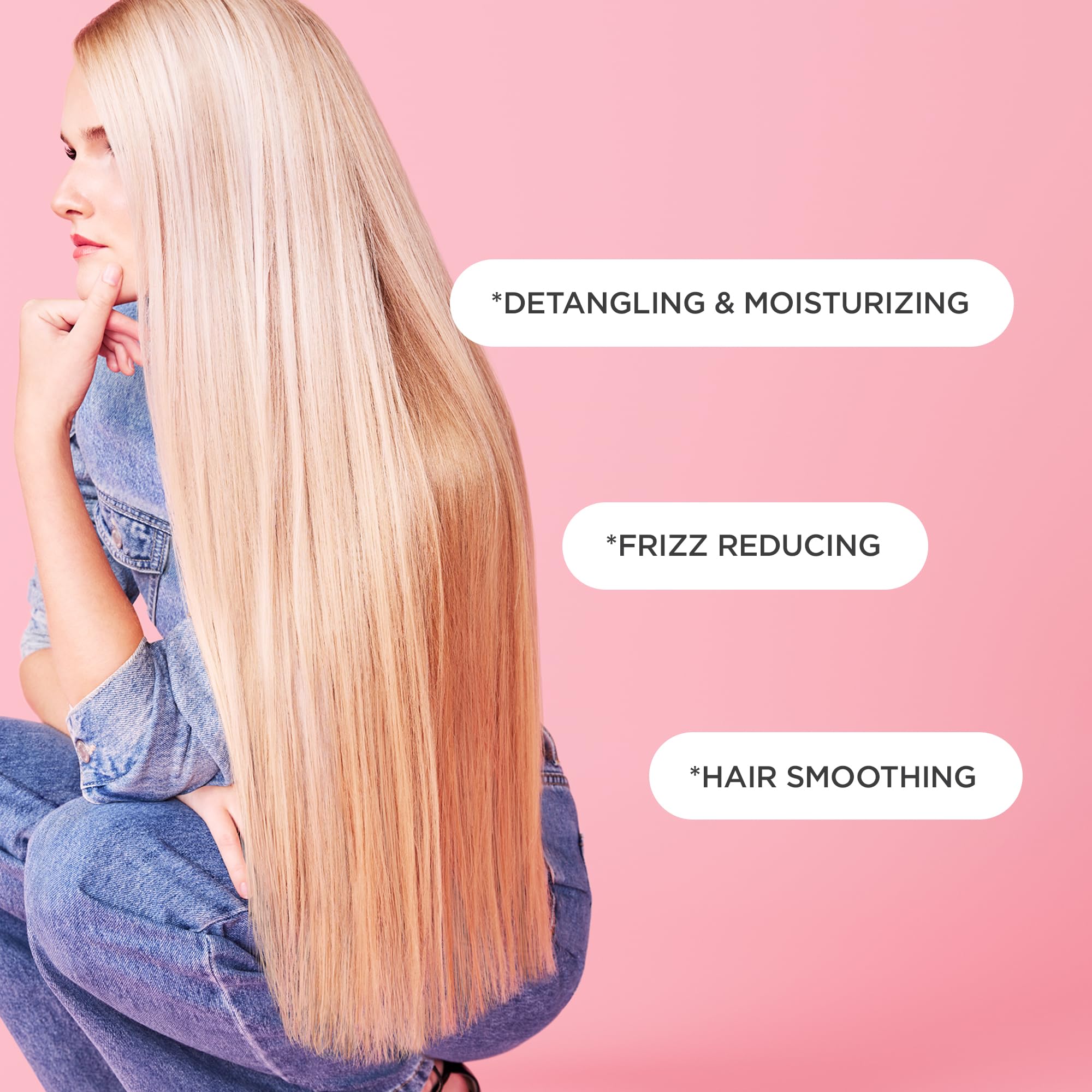 Cake Beauty Lustrous Shine Conditioner, The Shine On - Smoothing & Frizz Reducing - Pracaxi Seed Oil, Camellia Kissi Seed Oil &