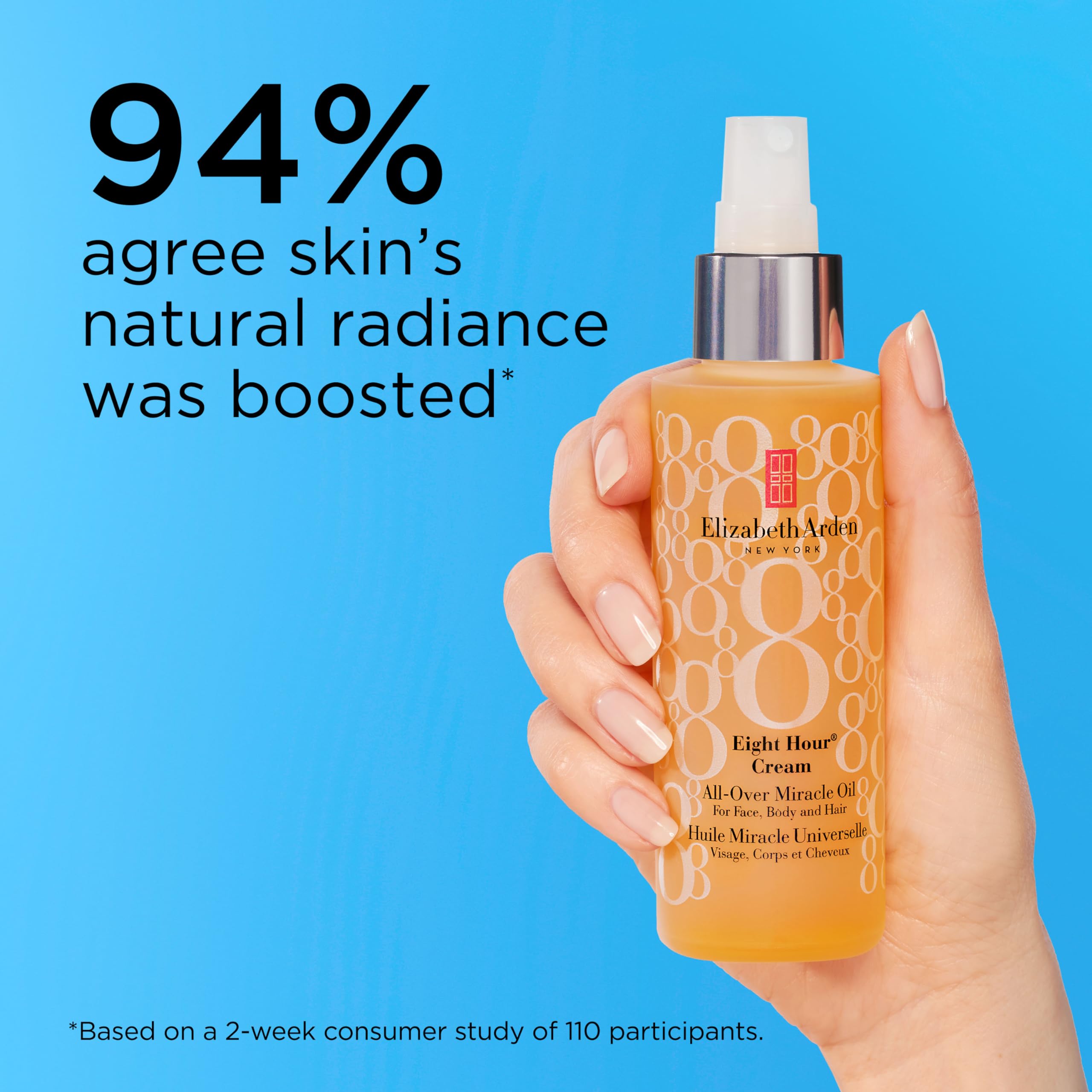 Elizabeth Arden Eight Hour Cream All Over Miracle Oil, 3.4 Oz