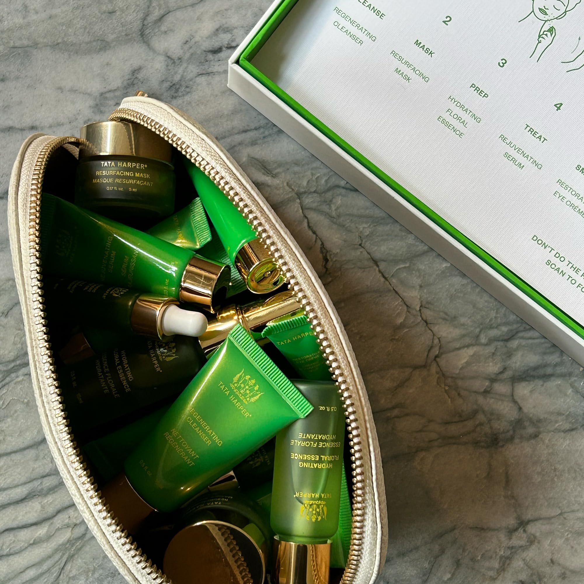 Tata Harper Daily Essentials Set | 7-step Routine for Trial & Travel