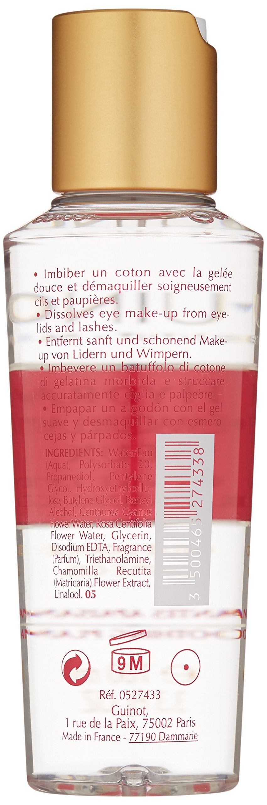 Guinot Eye Make-Up Remover, 3.3 Fl.Oz.